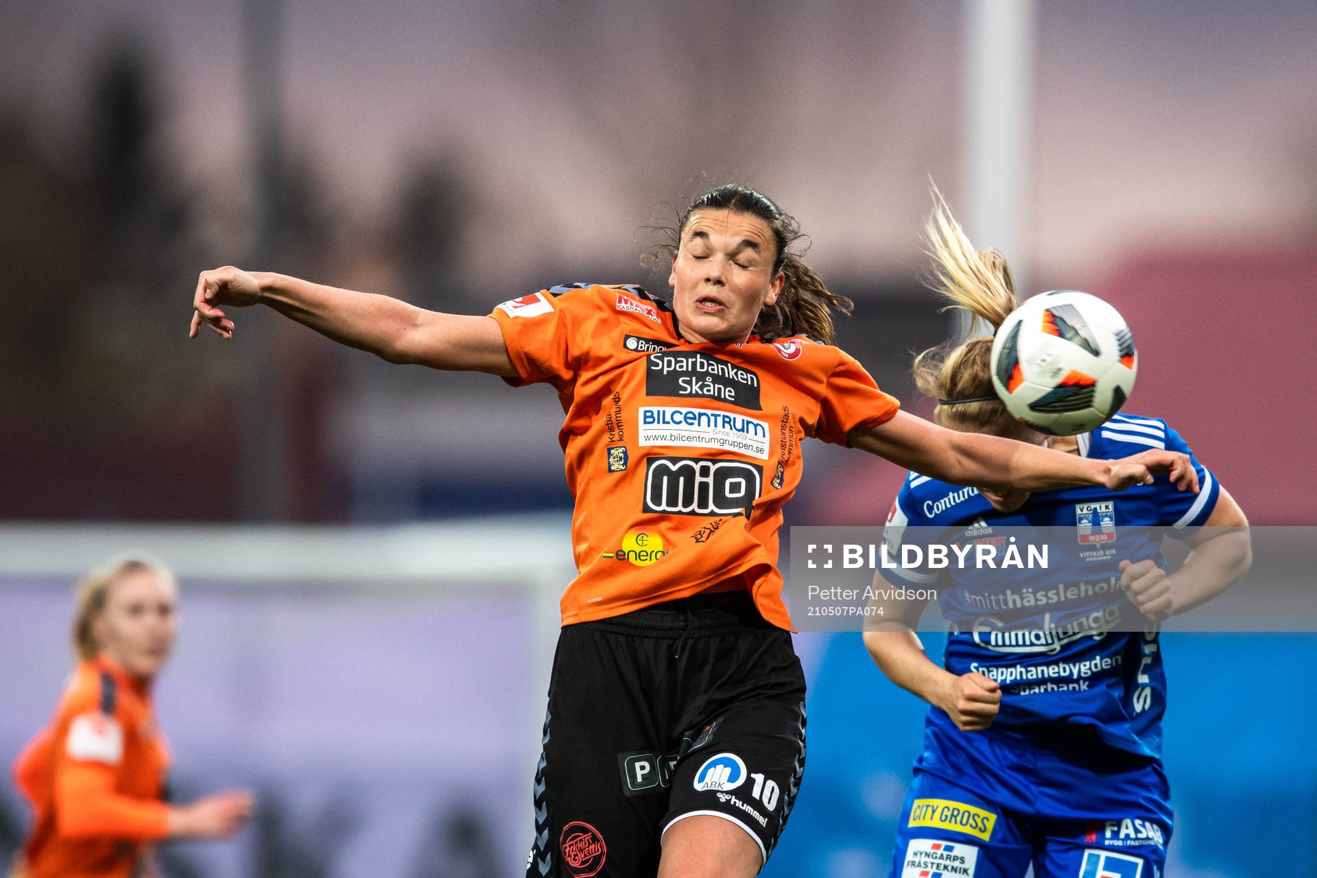 Kristianstads Anna Welin och Vittsjös Nellie Persson