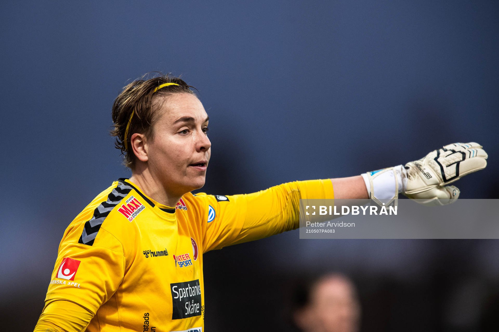 Kristianstads målvakt Brett Maron