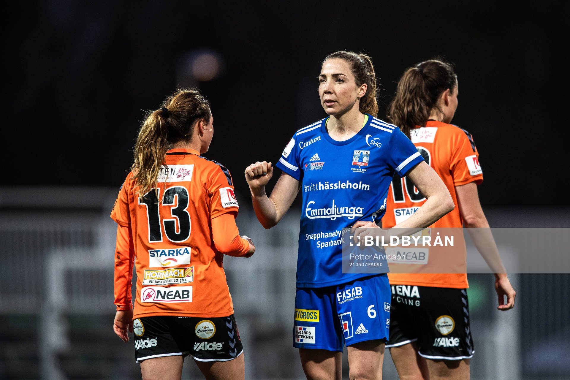 Vittsjös Clara Markstedt och Kristianstads Emma Petrovic
