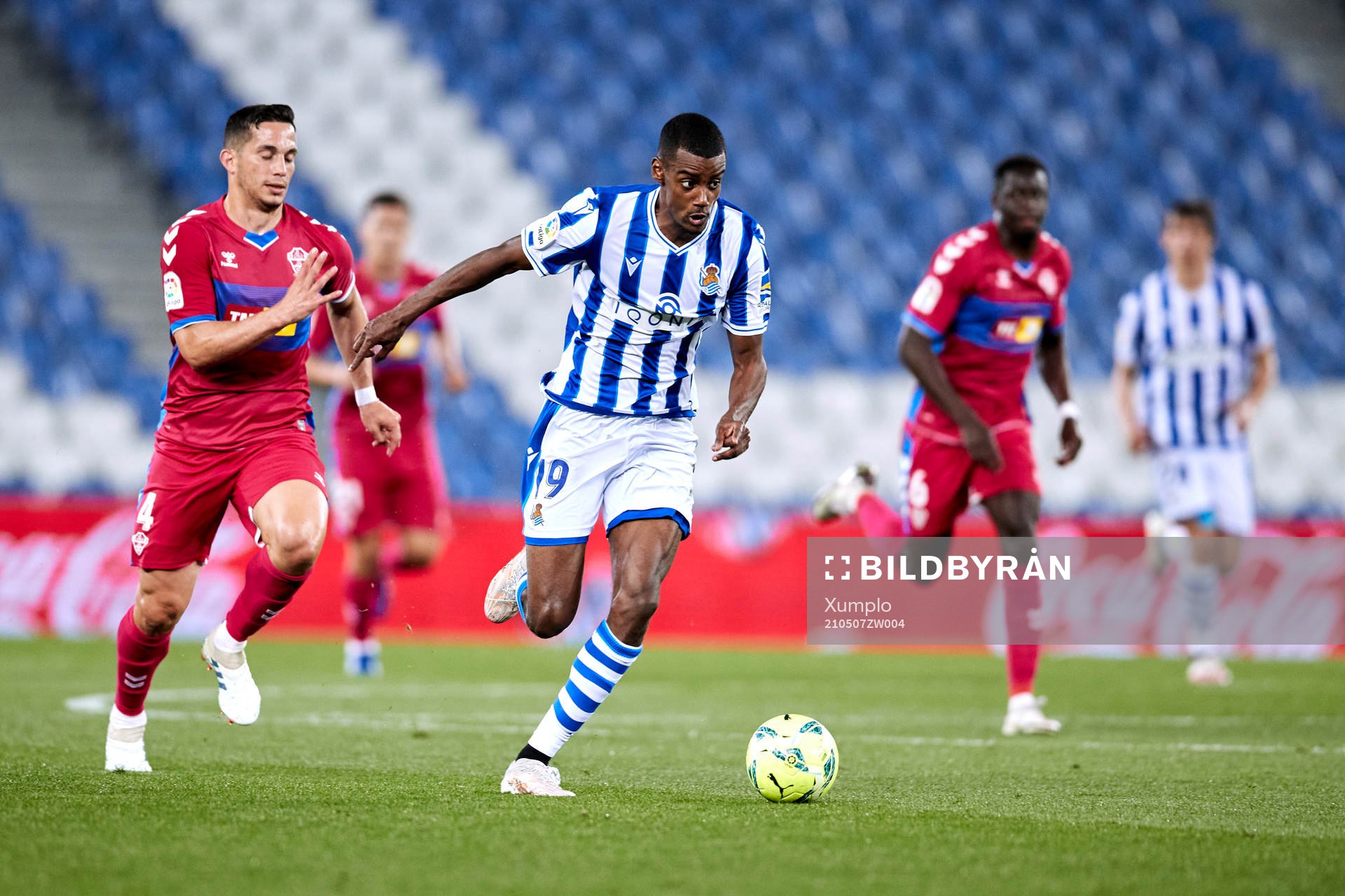 Alexander Isak of Real Sociedad
