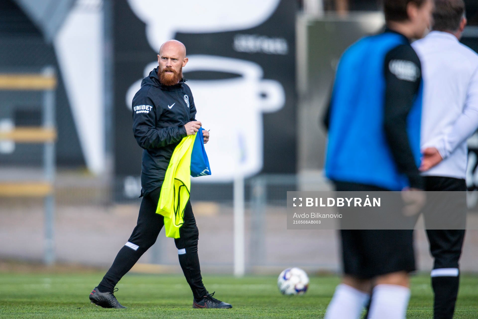 Landskronas assisterande tränare Max Mölder