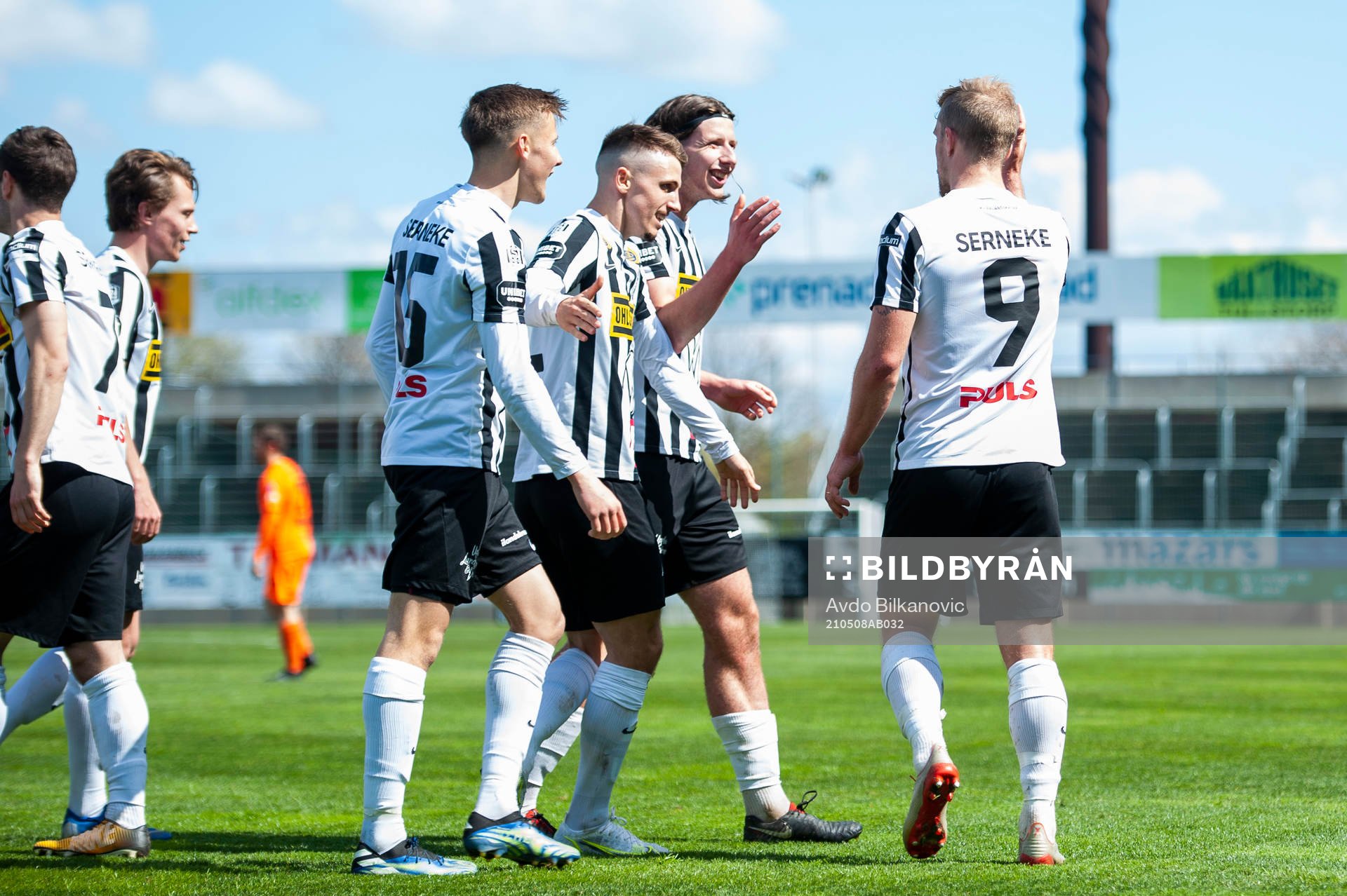 Landskronas Melker Heier, Hampus Ferhm och Linus Olsson