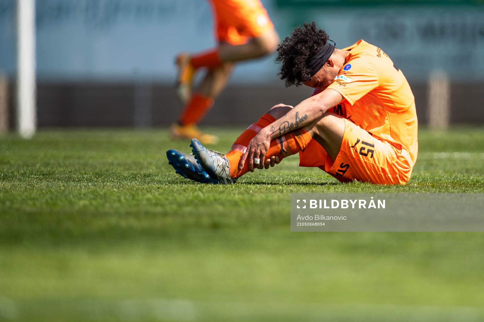 AFC Eskilstunas Viktor Fors har ont