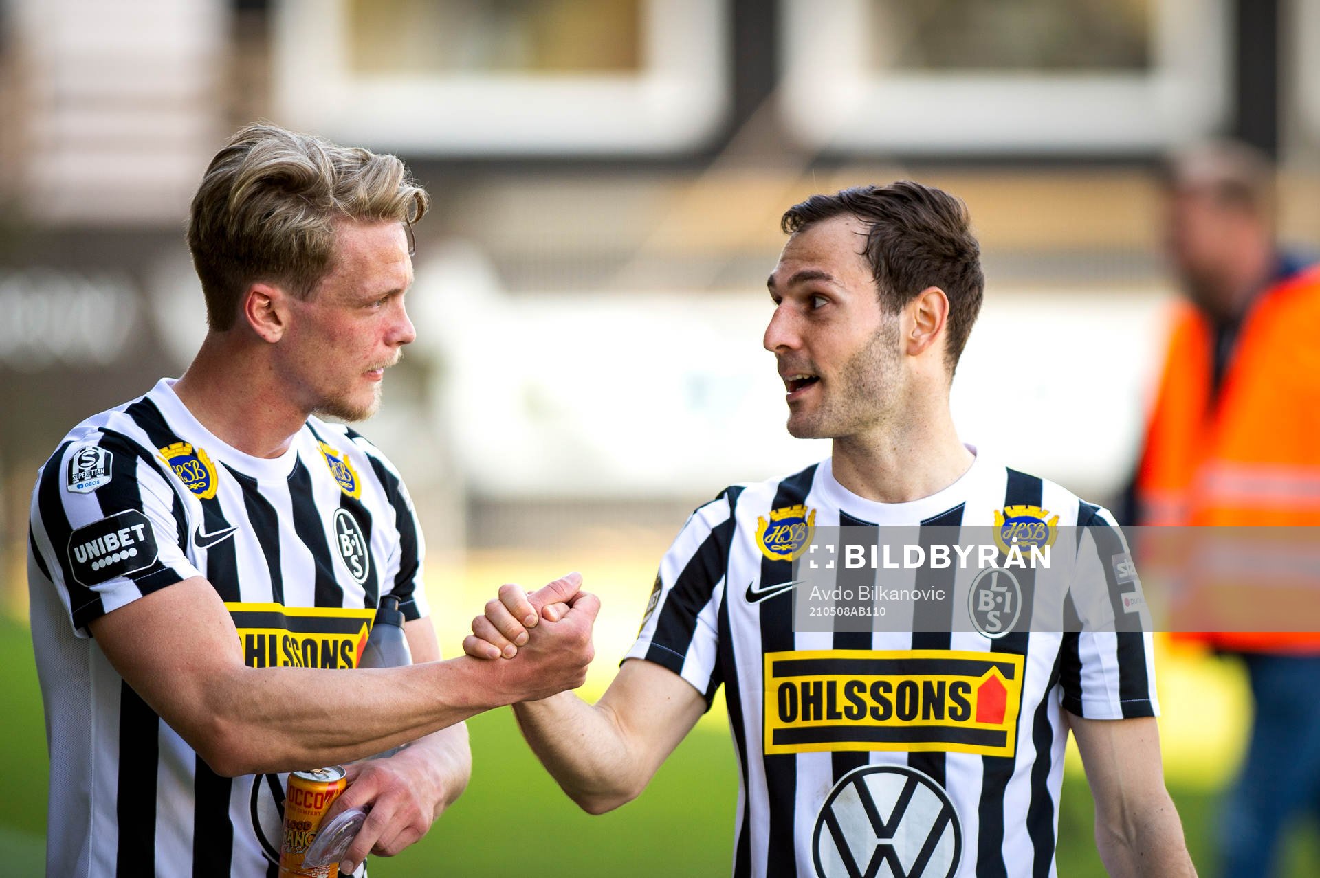 Landskronas Robin Hofsö och Alexander Tkacz