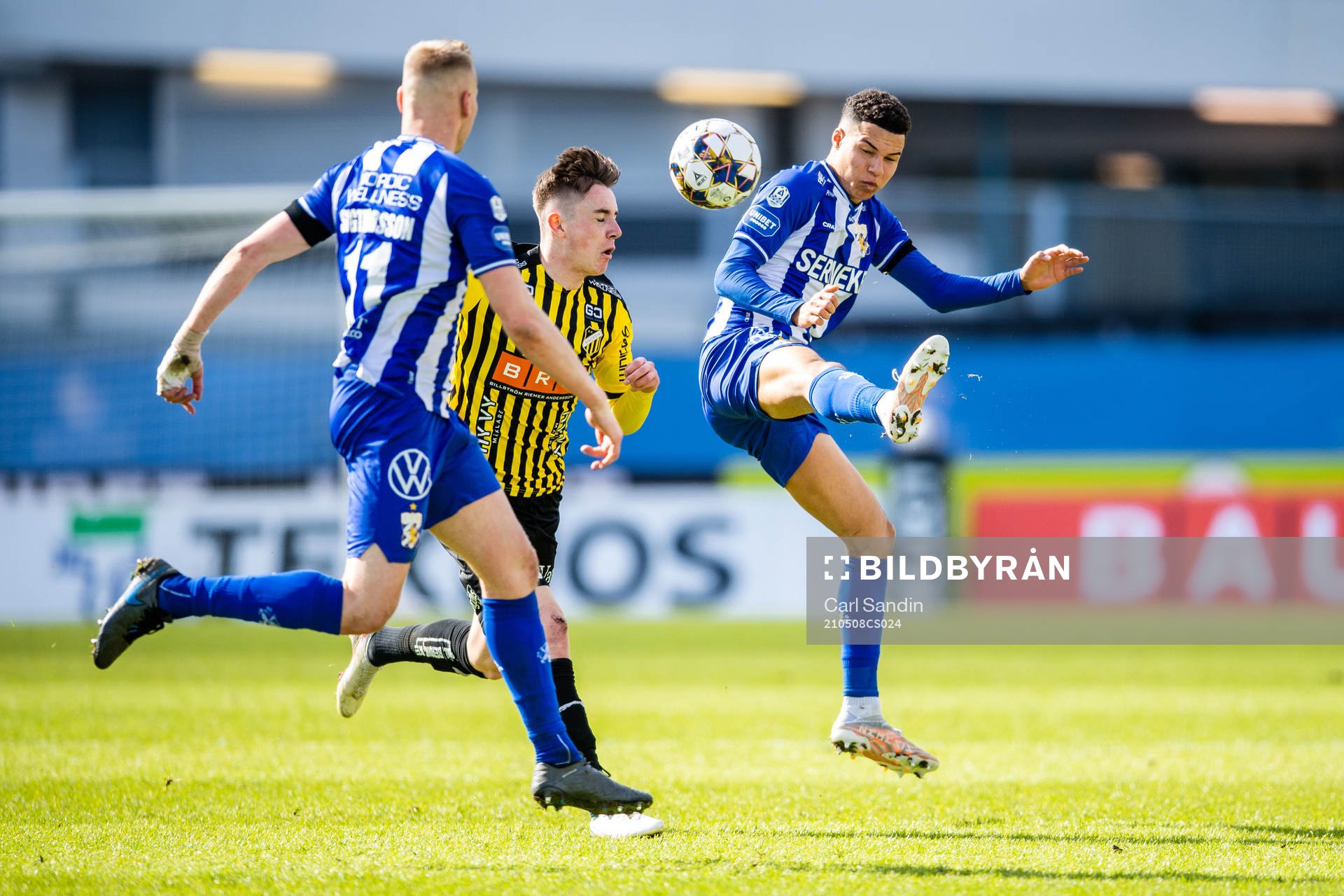 Häckens Patrik Wålemark och IFK Göteborgs Alexander