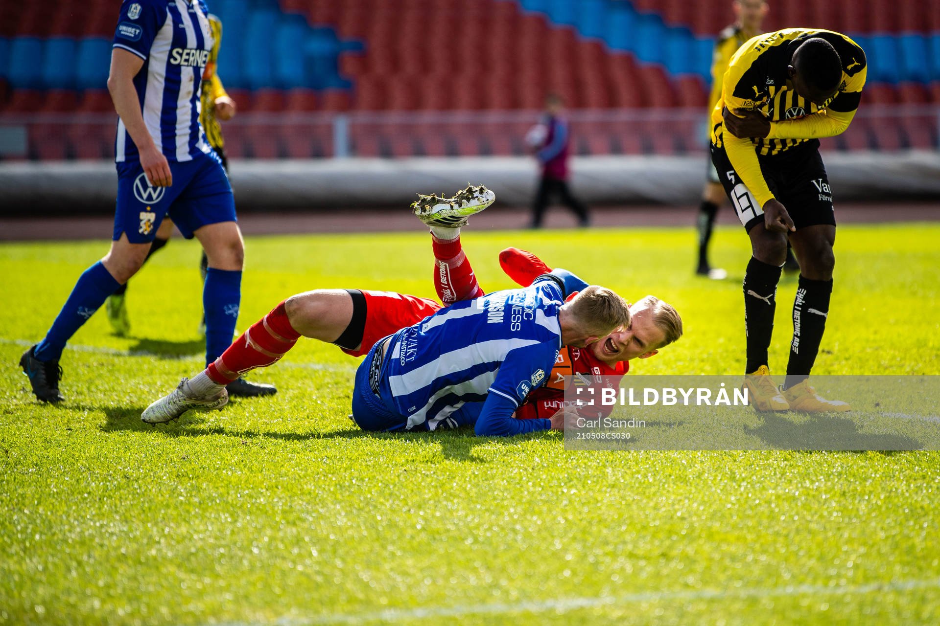 Häckens målvakt Pontus Dahlberg och IFK Göteborgs