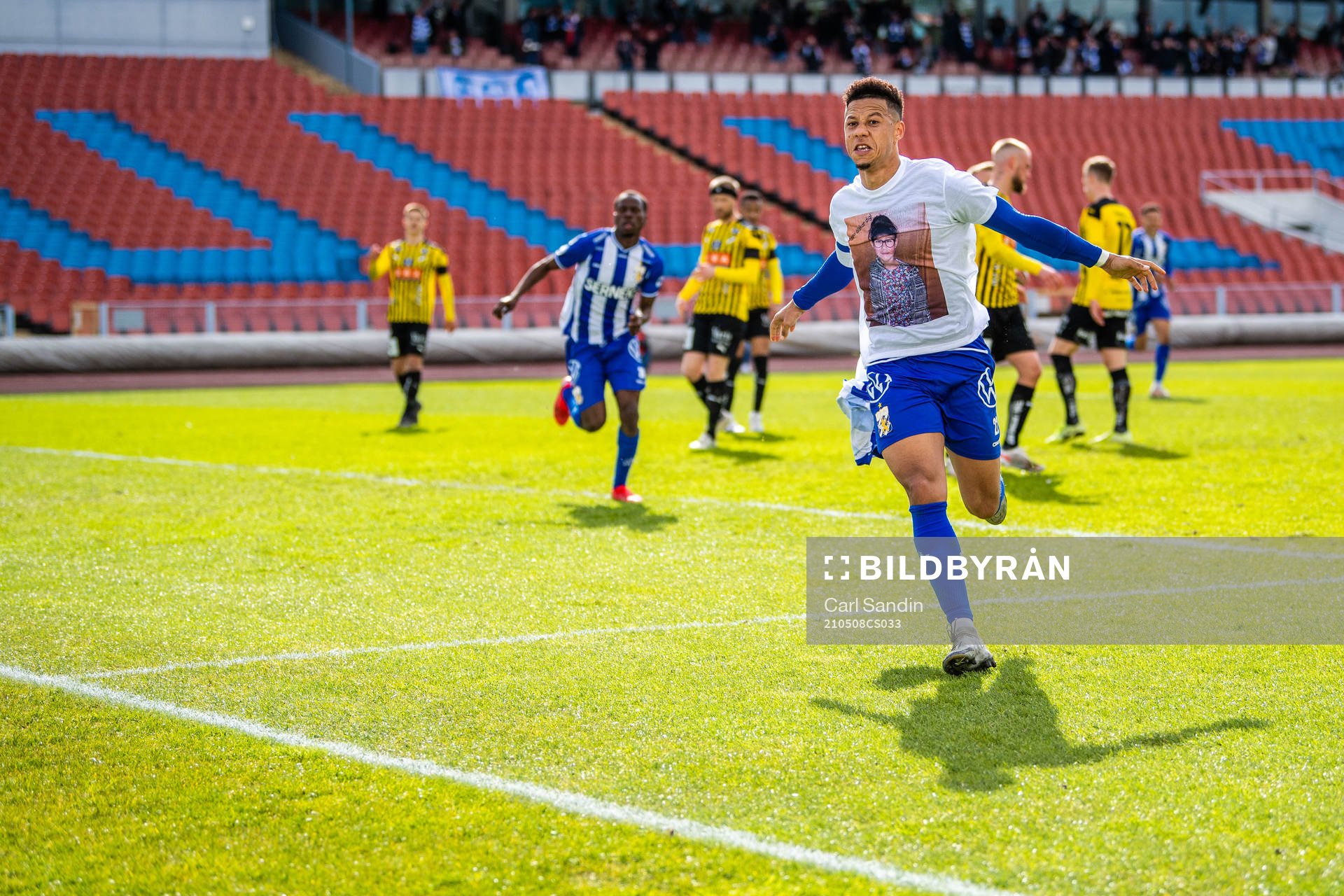 IFK Göteborgs Tobias Sana jublar
