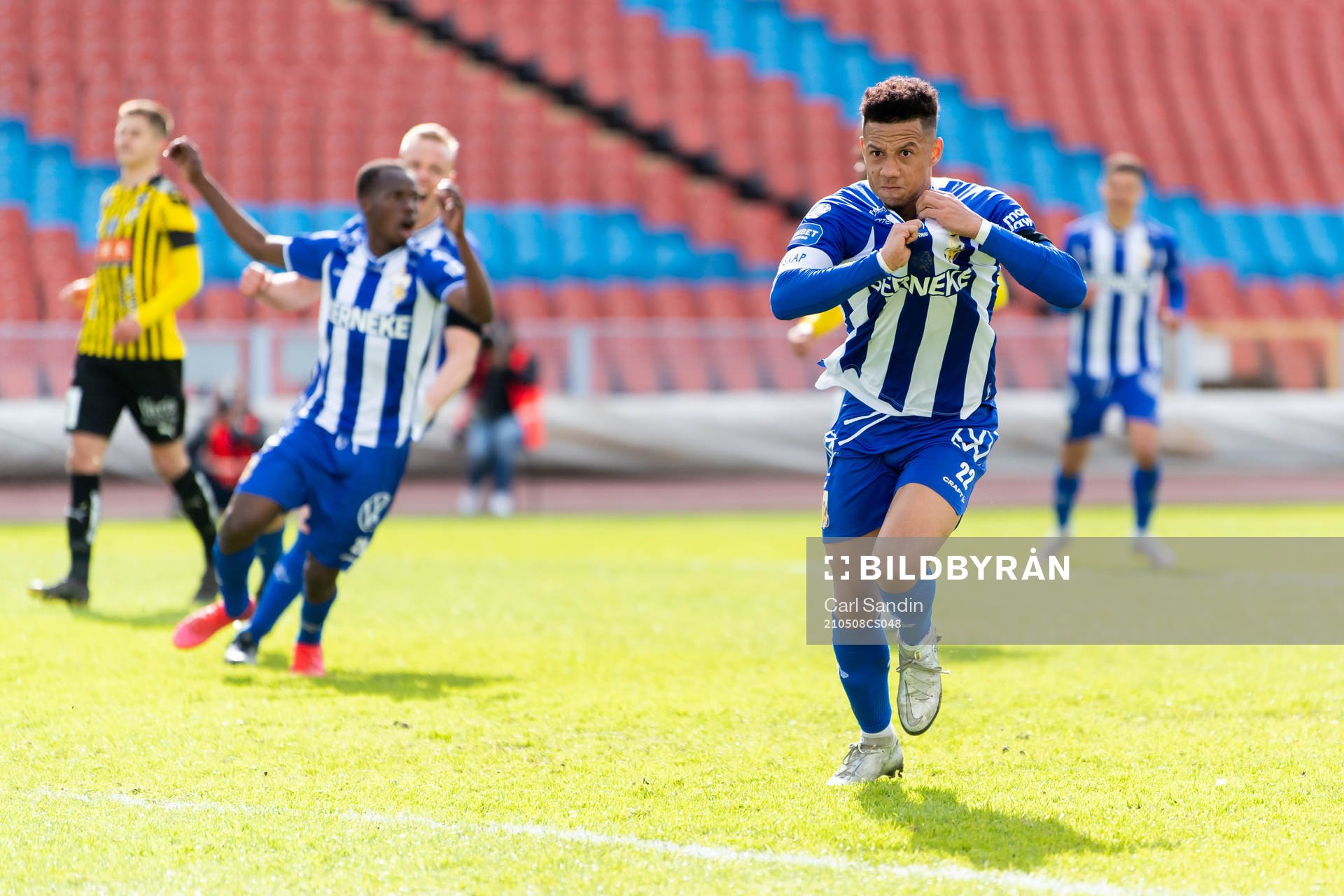 IFK Göteborgs Tobias Sana jublar