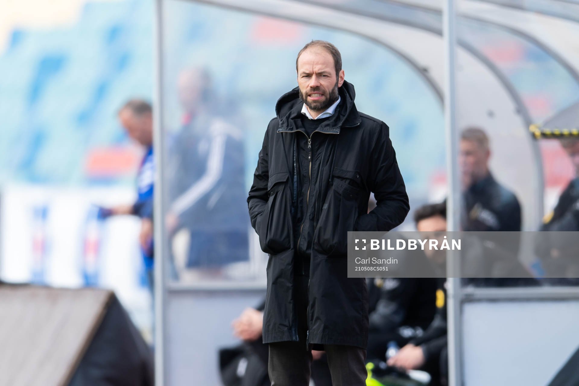 Häckens tränare Andreas Alm