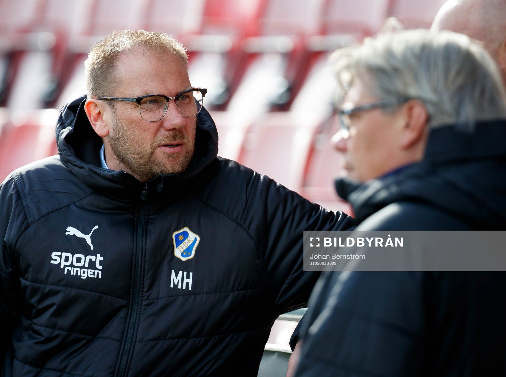 Halmstads Halmstads tränare Magnus Haglund