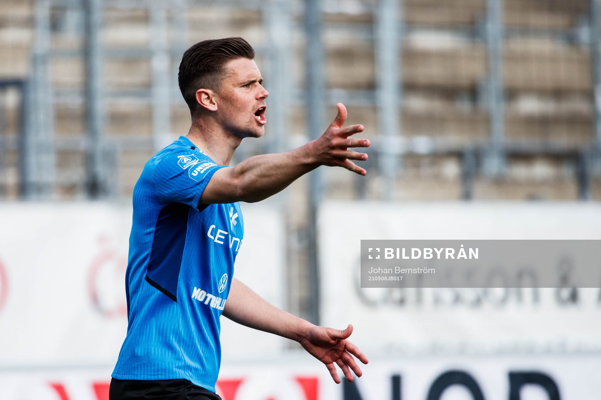 Halmstads Halmstads Markus Antonsson reagerar