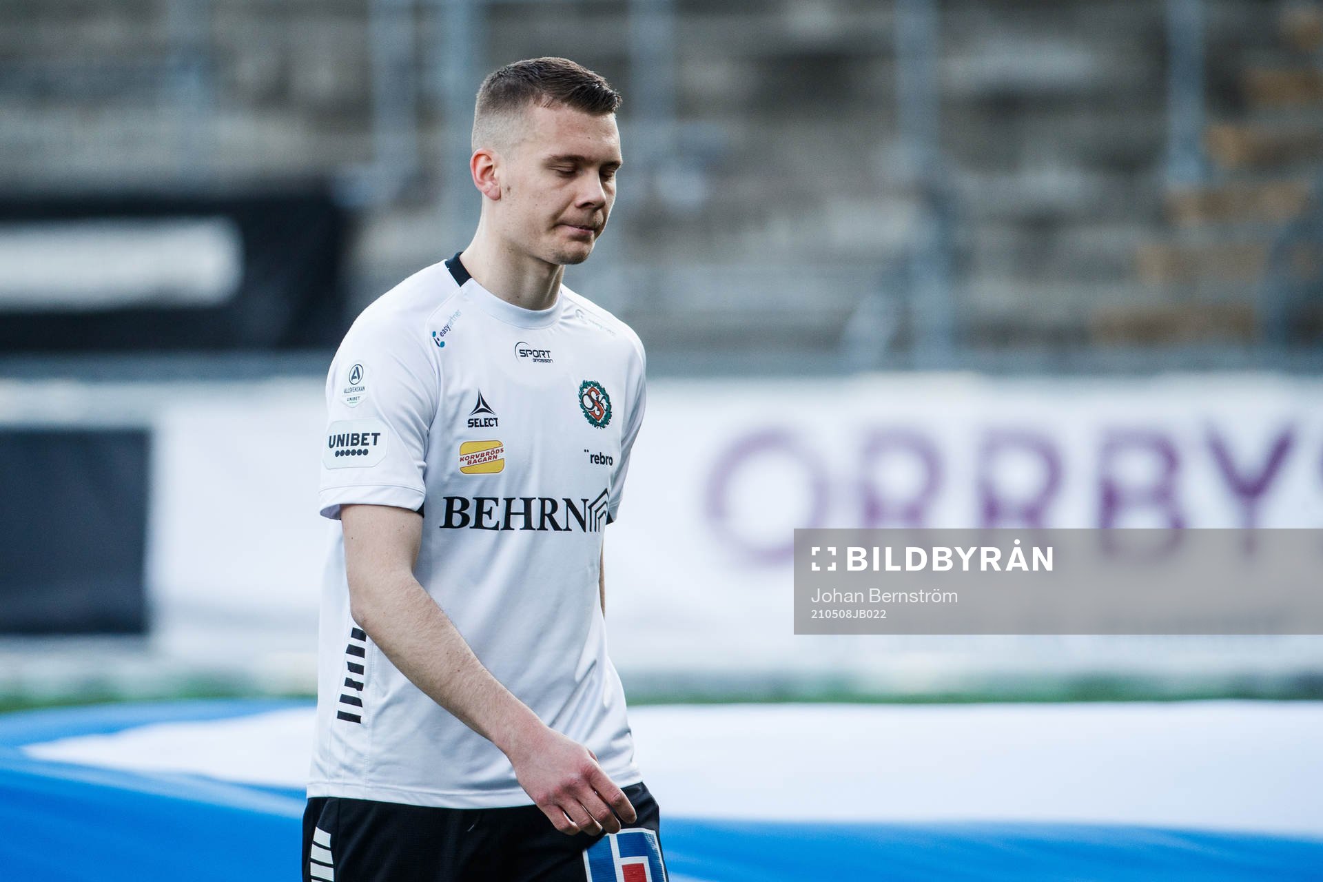 Örebros Jake Larsson deppar