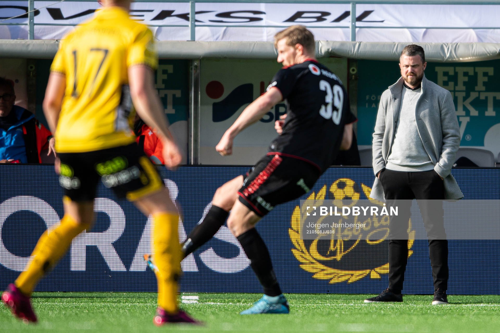 Elfsborgs manager Jimmy Thelin