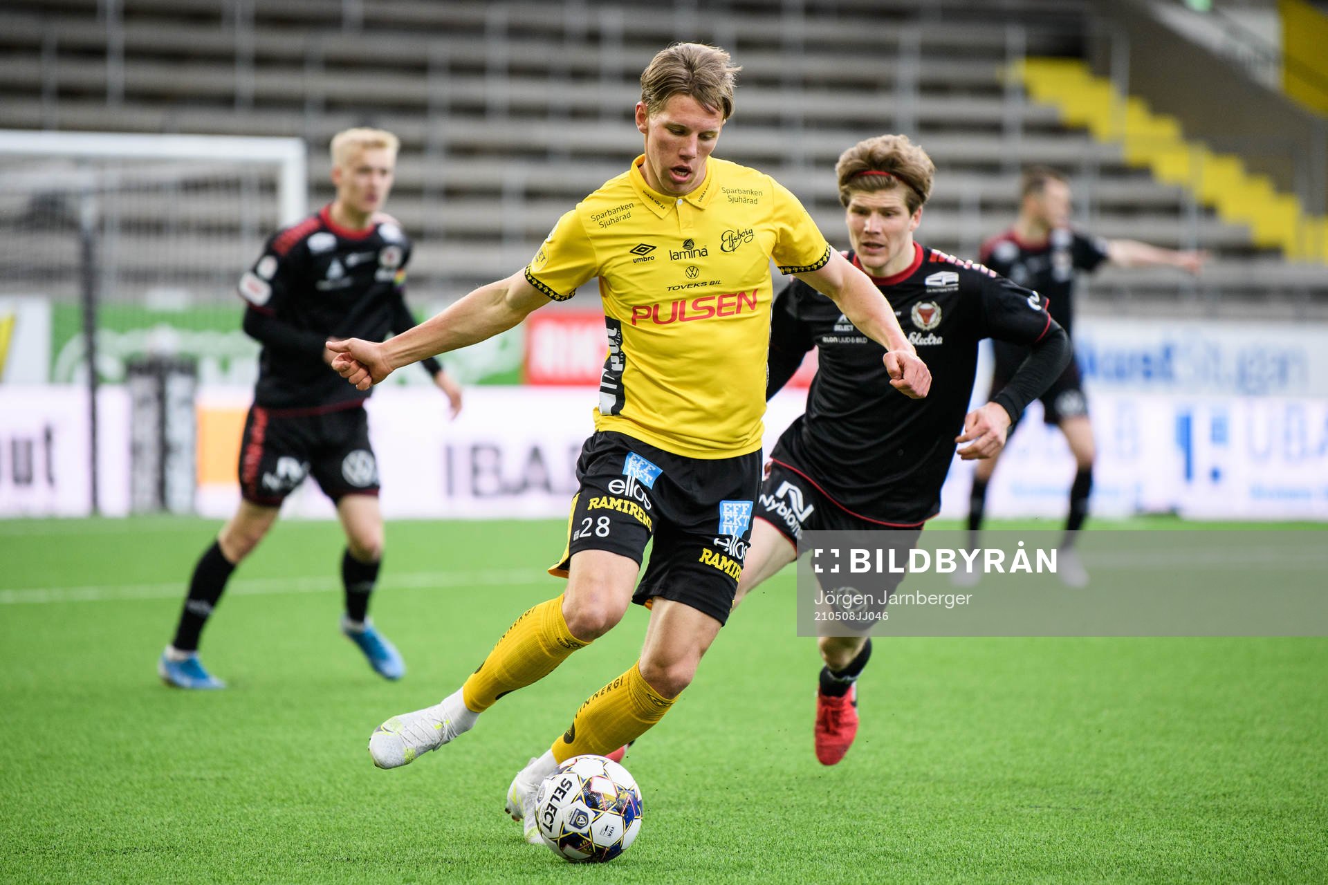 Elfsborgs Noah Söderberg och Kalmars Oliver Berg