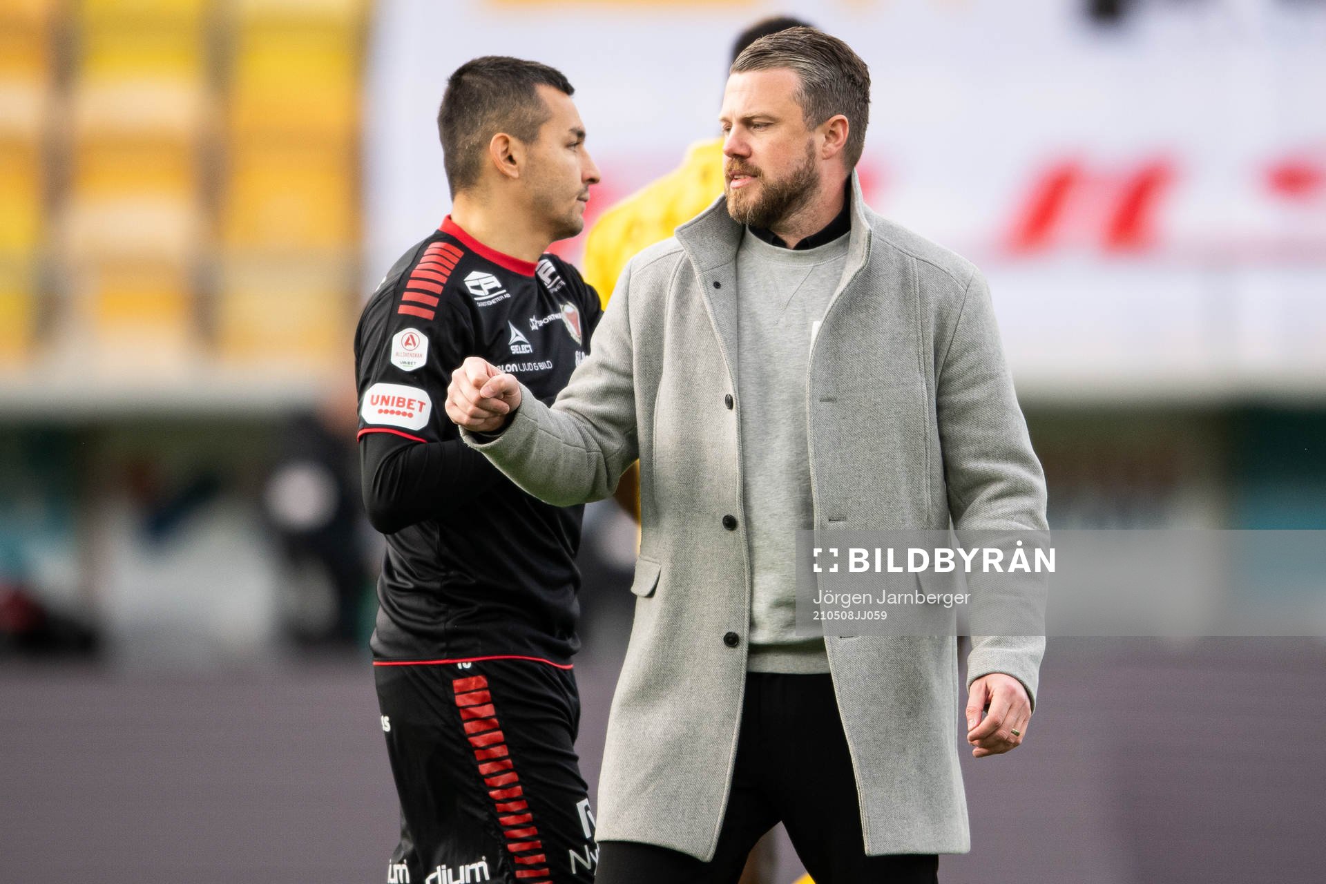 Elfsborgs manager Jimmy Thelin