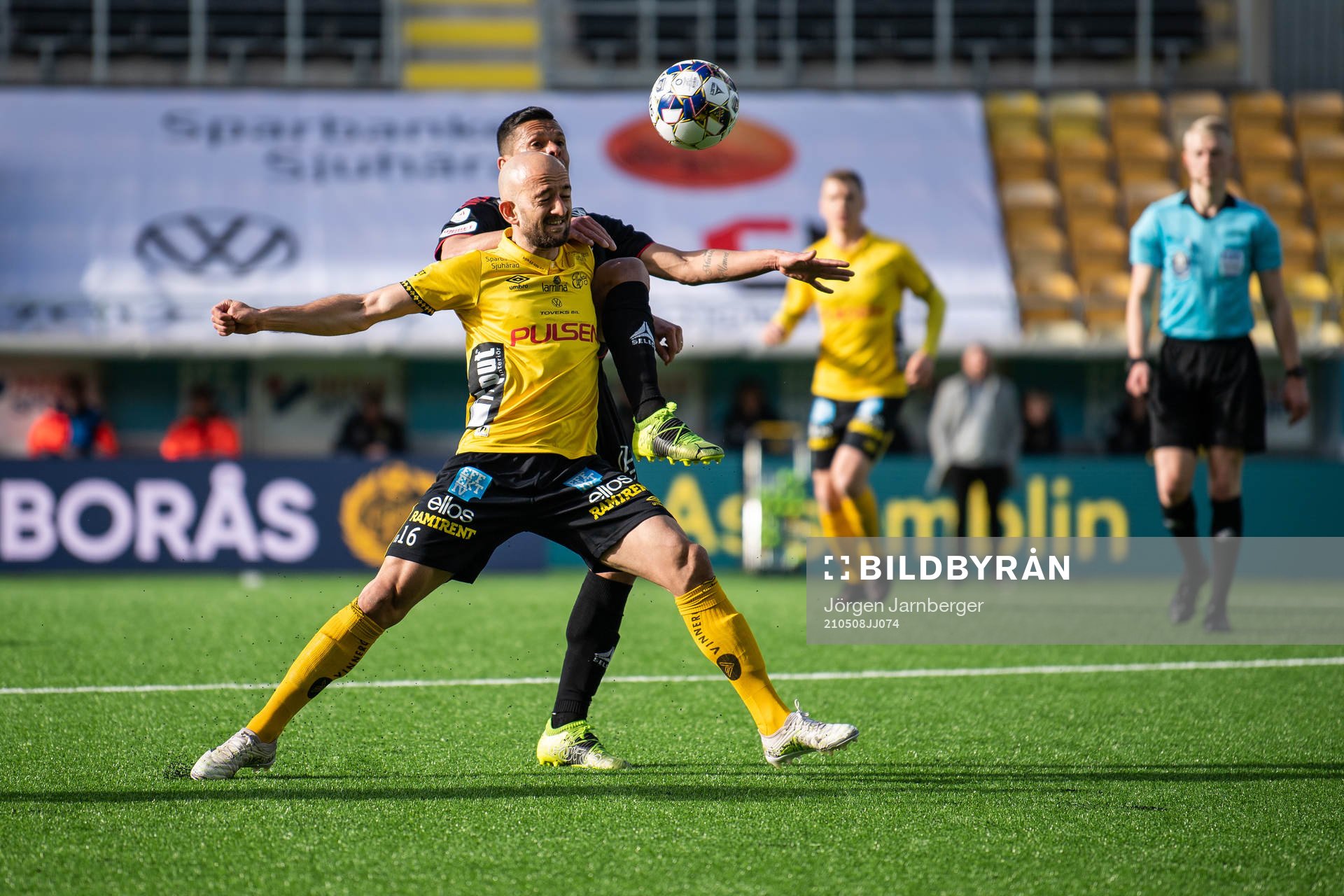 Elfsborgs Robert Gojani och Kalmars Romario Pereira Sipiao