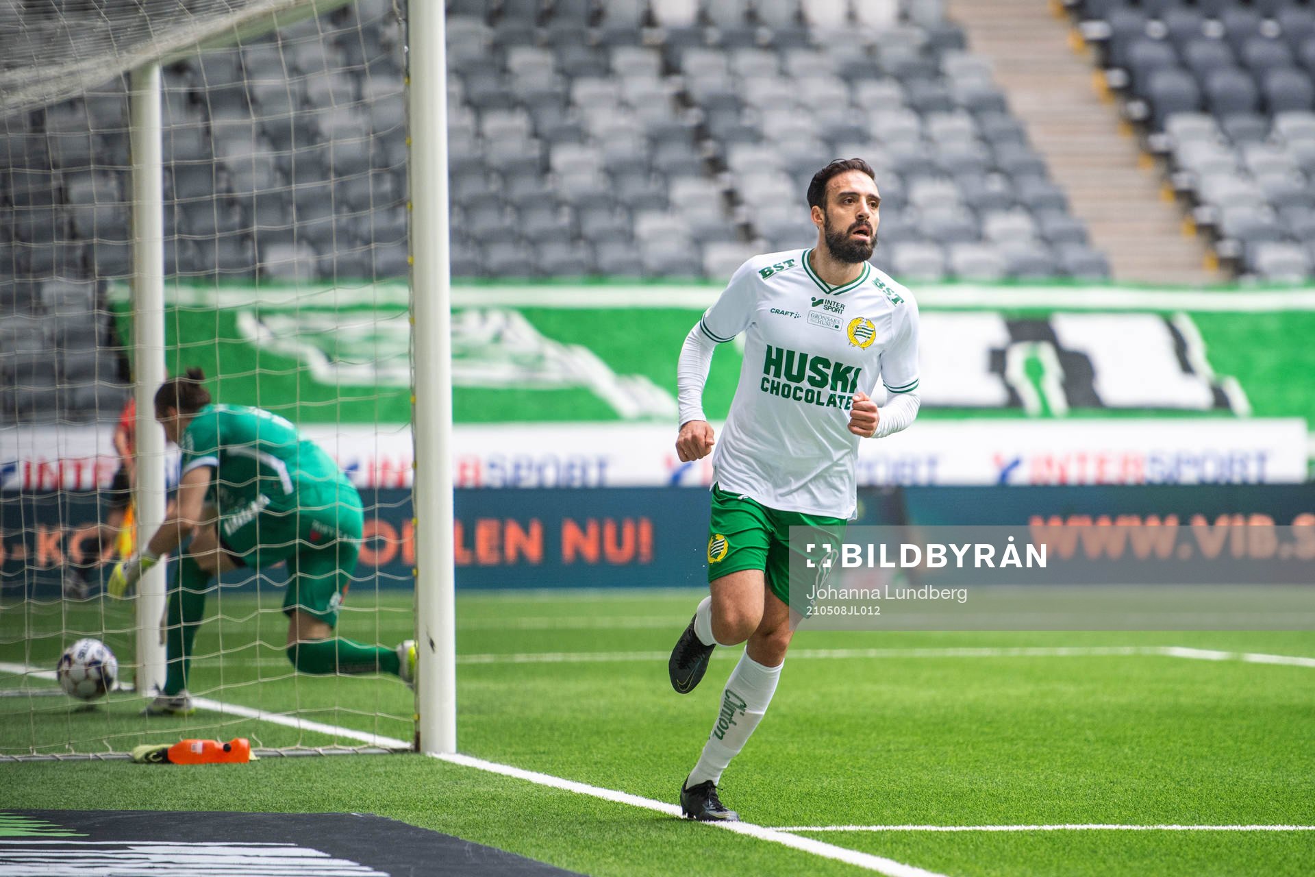 Hammarbys Abdul Khalili jublar