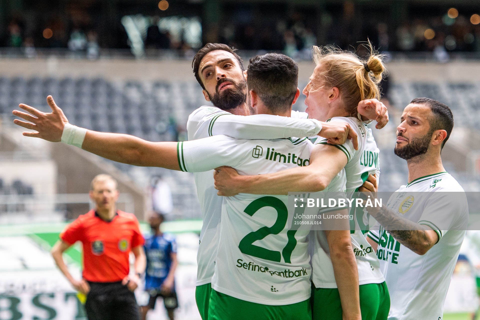 Hammarbys Abdul Khalili jublar