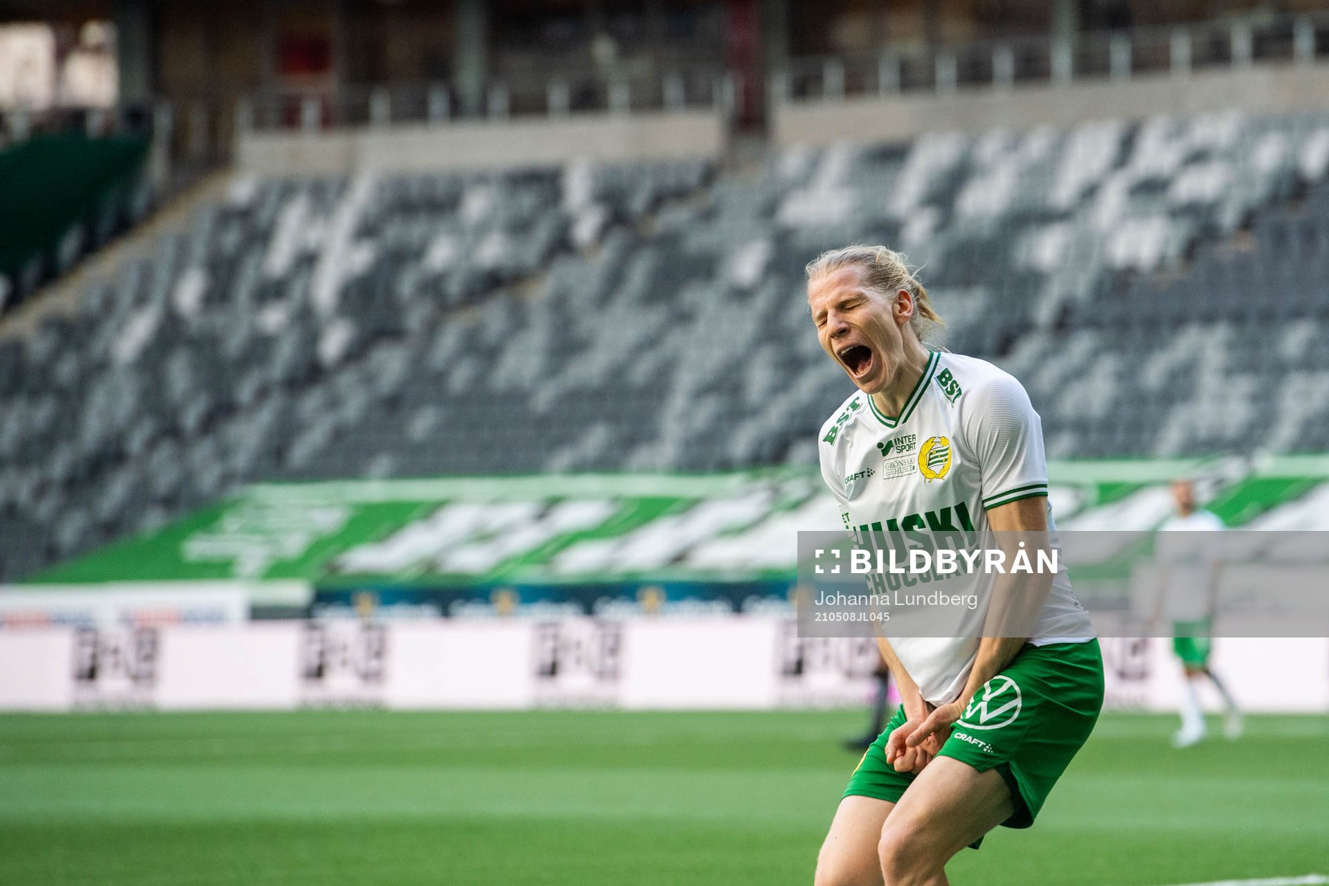 Hammarbys Gustav Ludwigson deppar