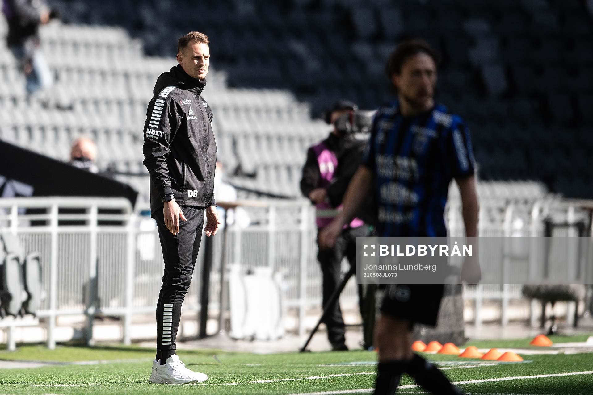 Sirius tränare Daniel Bäckström