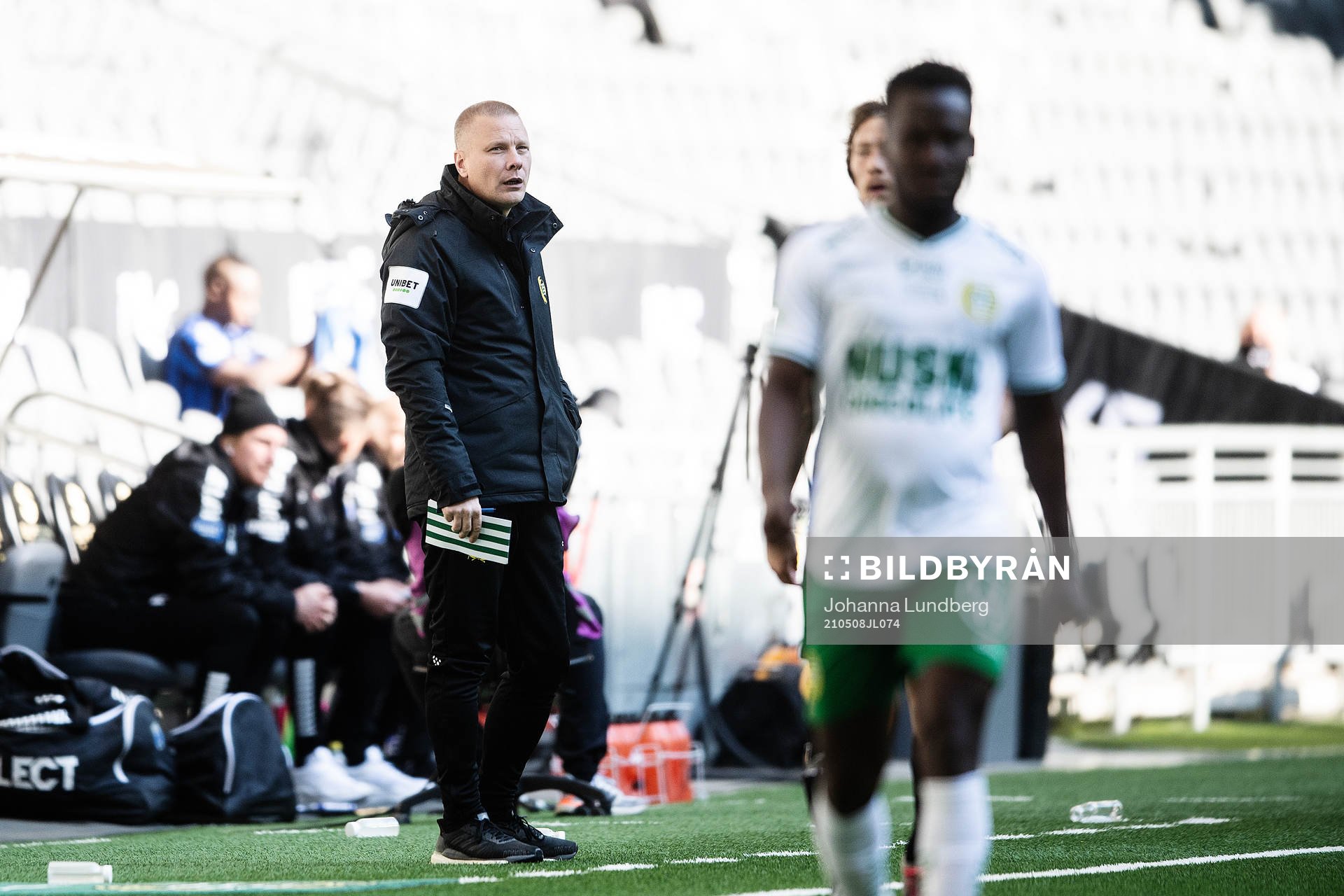 Hammarbys tränare Stefan Billborn