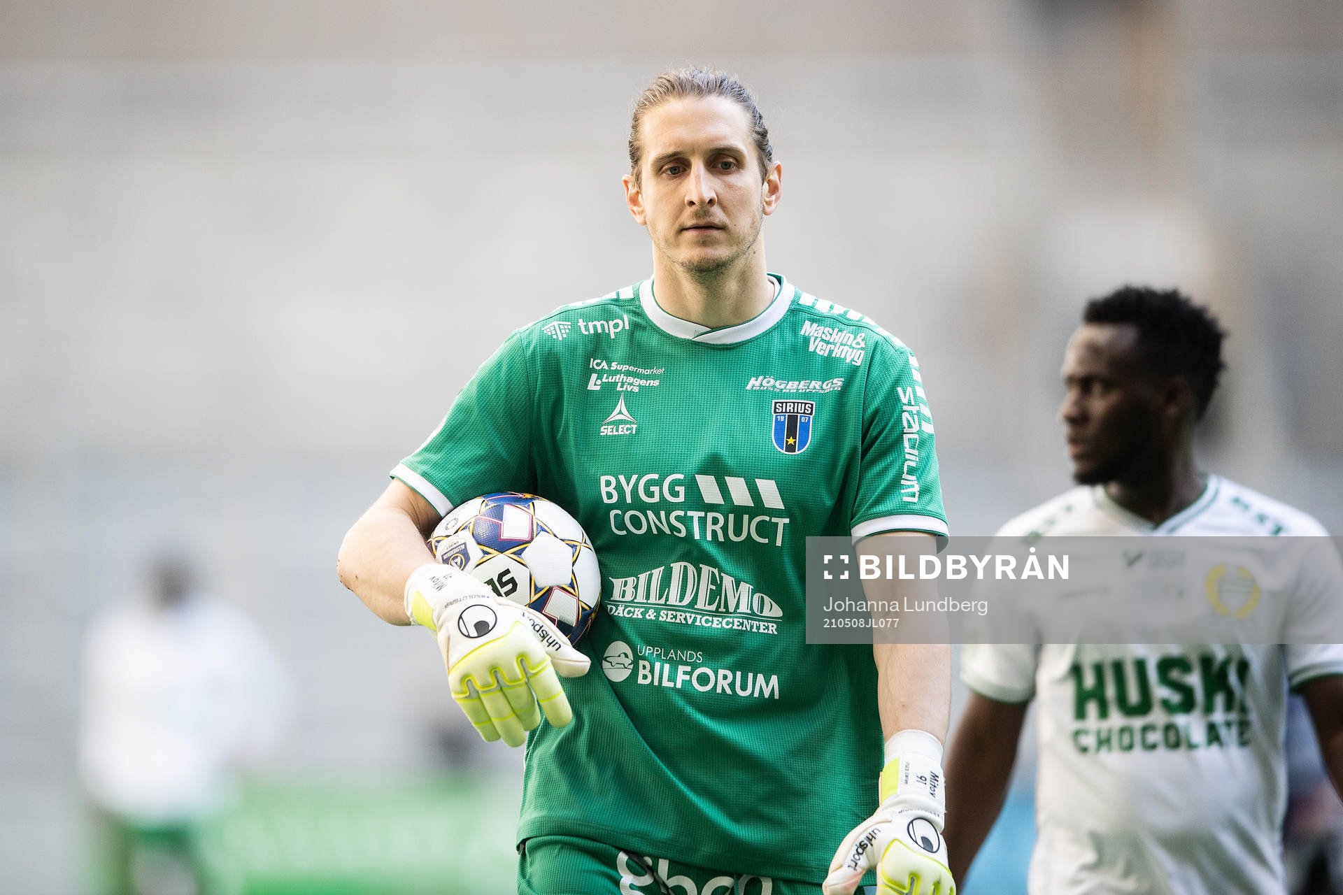 Sirius målvakt David Mitov Nilsson deppar