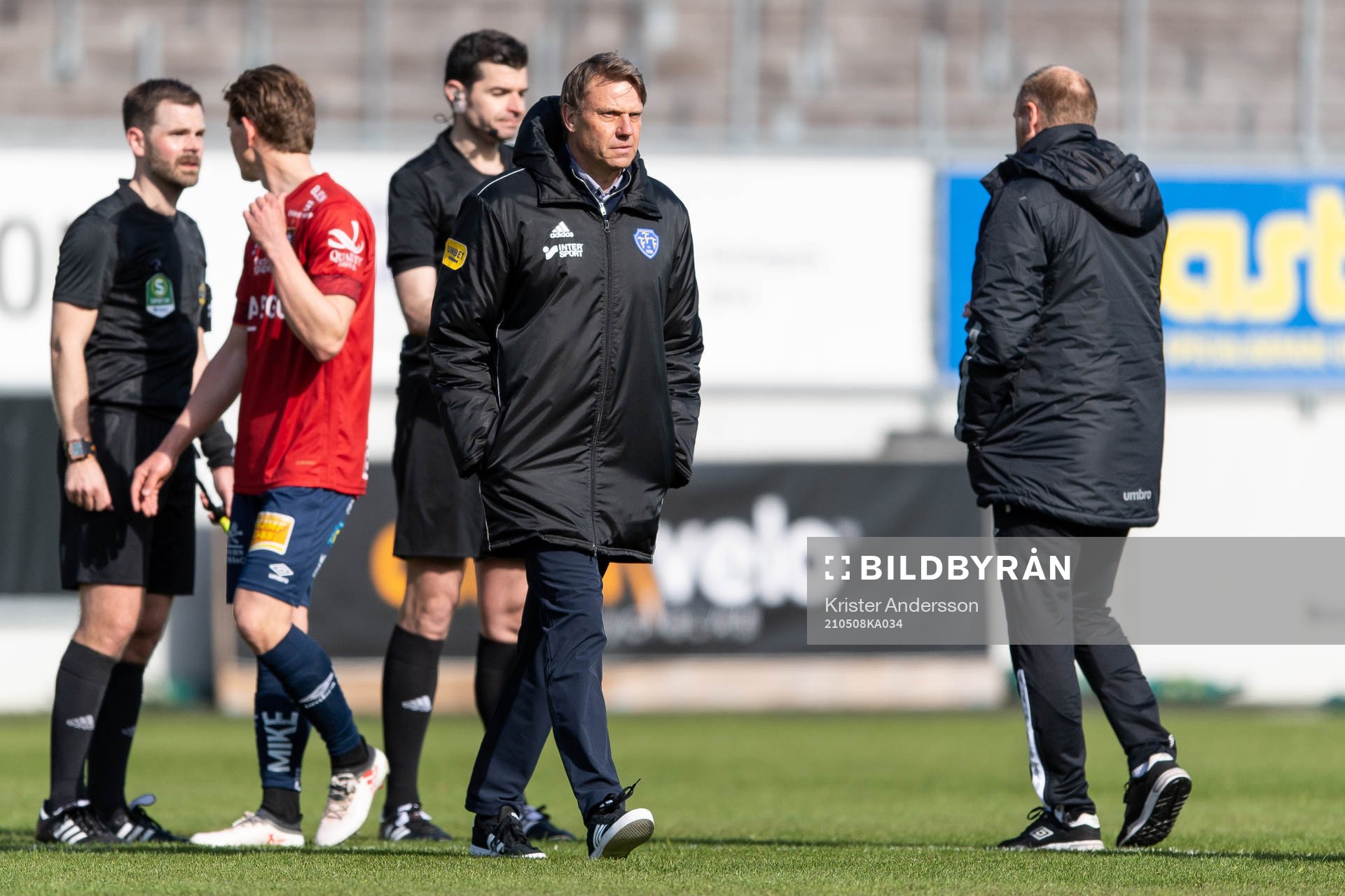 Falkenbergs tränare Hans Eklund