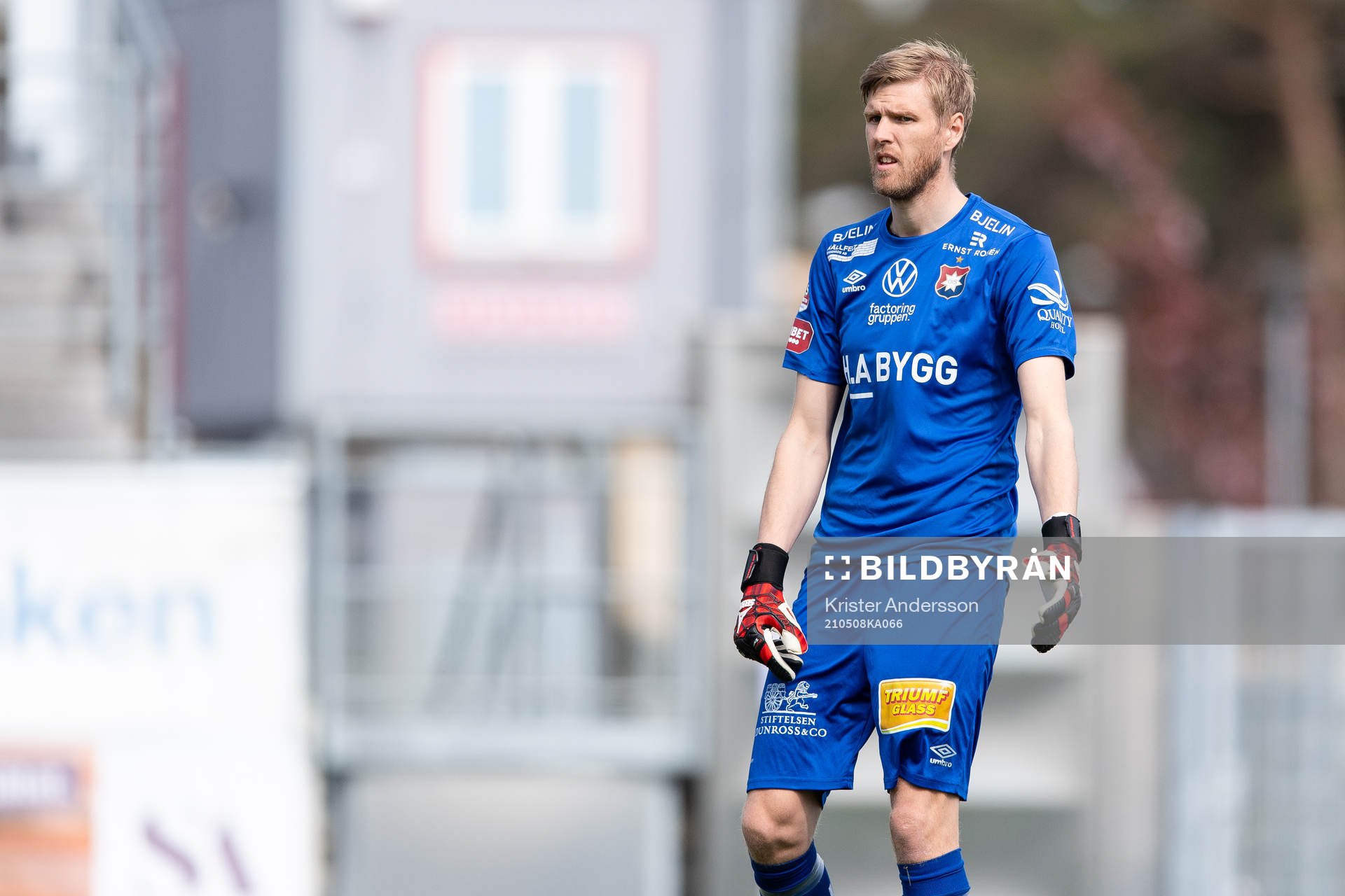 Örgrytes målvakt Fredrik Andersson
