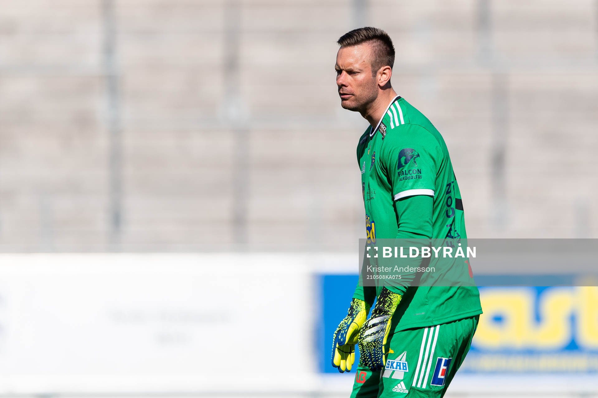 Falkenbergs målvakt Viktor Noring