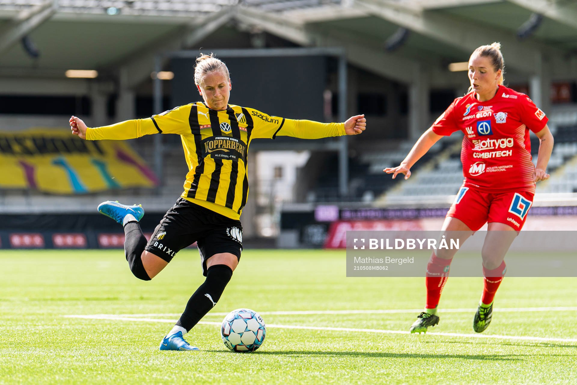 Häckens Filippa Curmark och Linköpings Ronja Aronsson