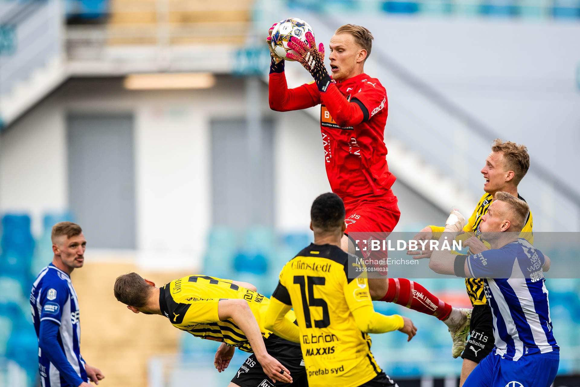 Häckens målvakt Pontus Dahlberg
