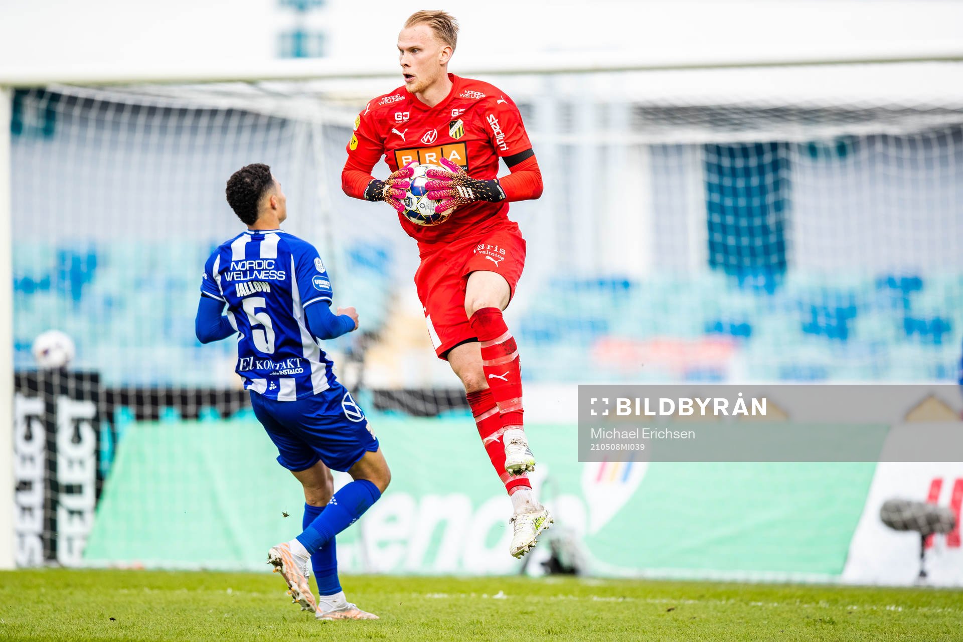 Häckens målvakt Pontus Dahlberg