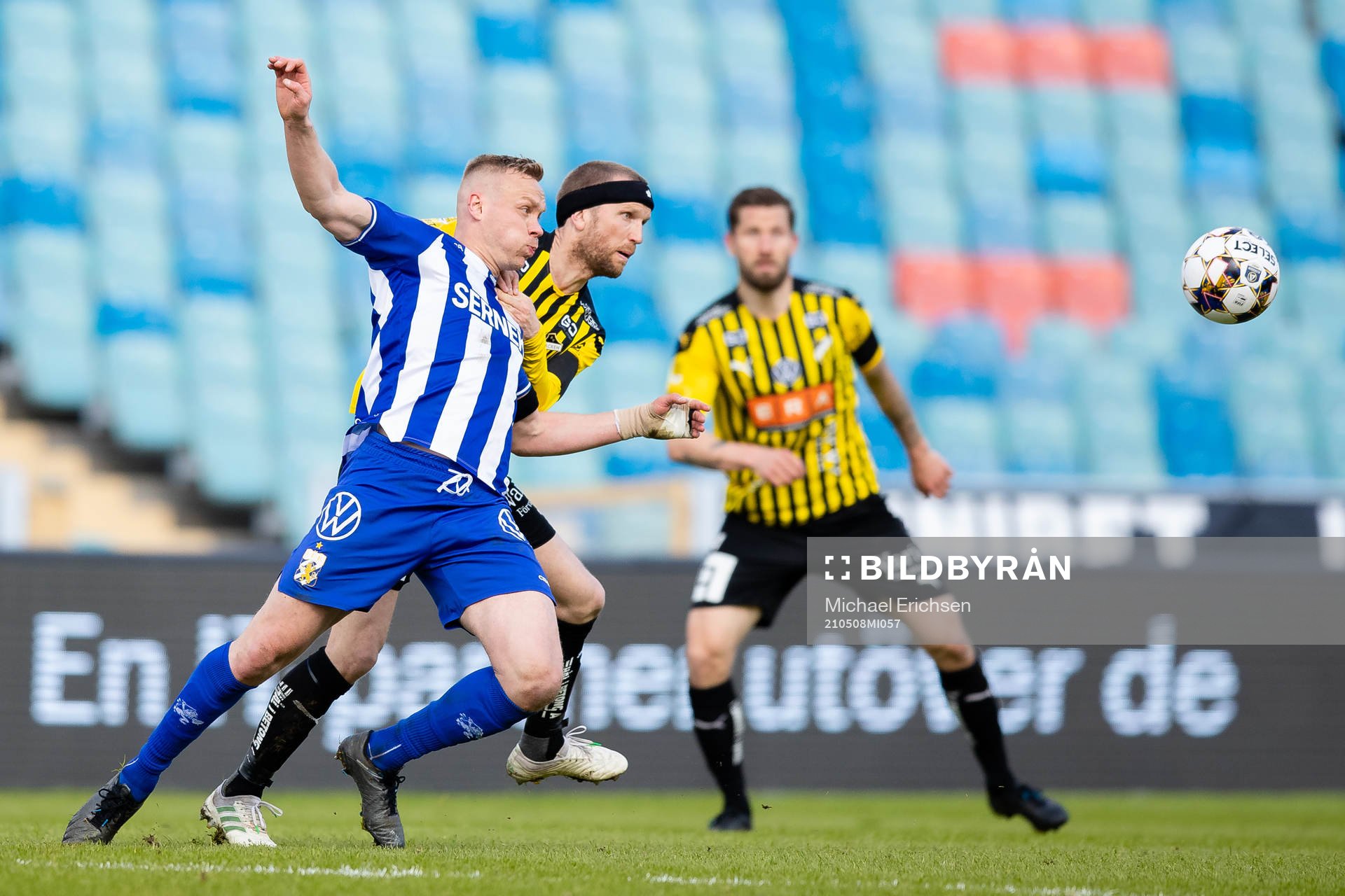 IFK Göteborgs Kolbeinn Sigthorsson och Häckens Rasmus