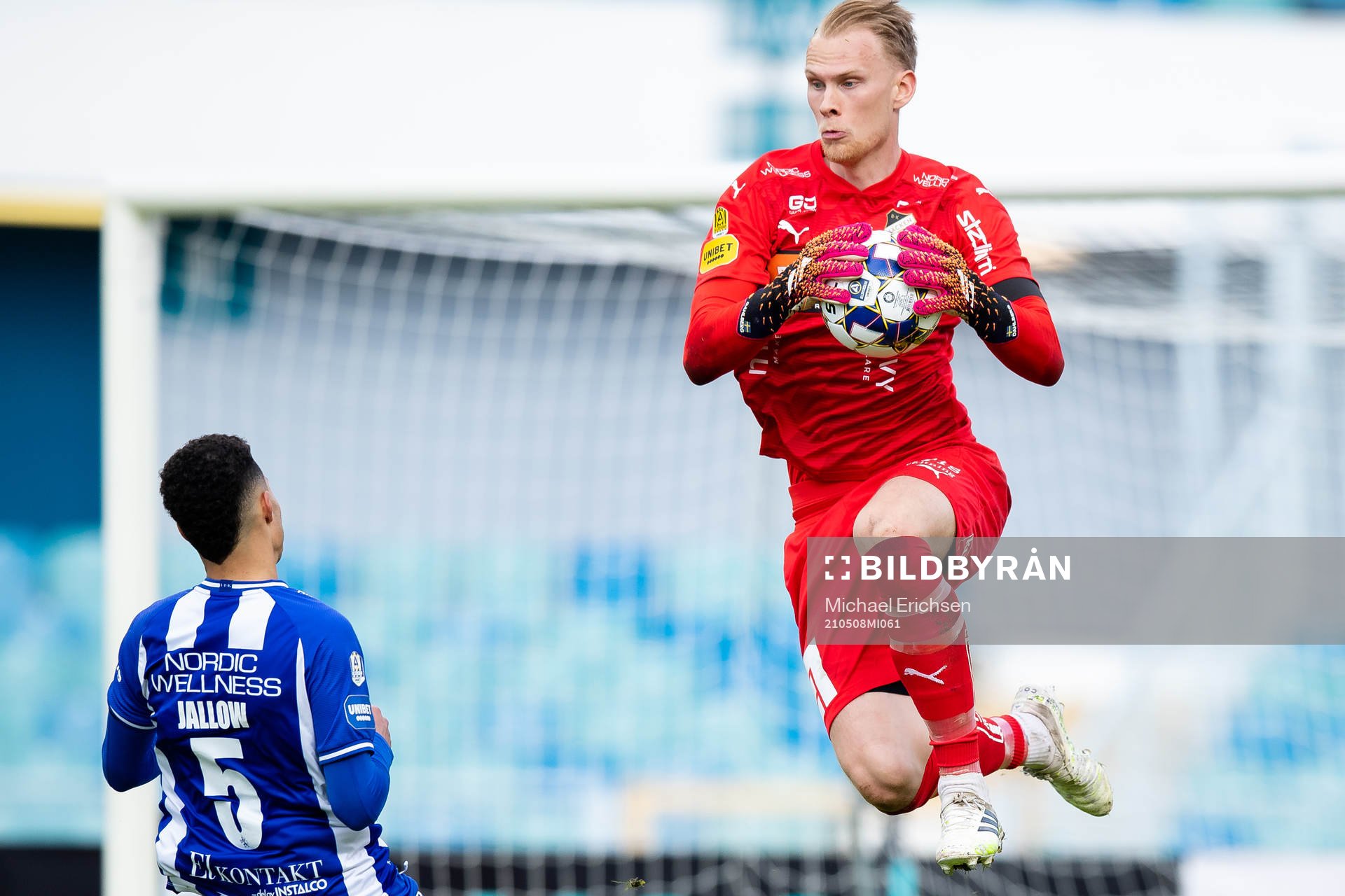 Häckens målvakt Pontus Dahlberg