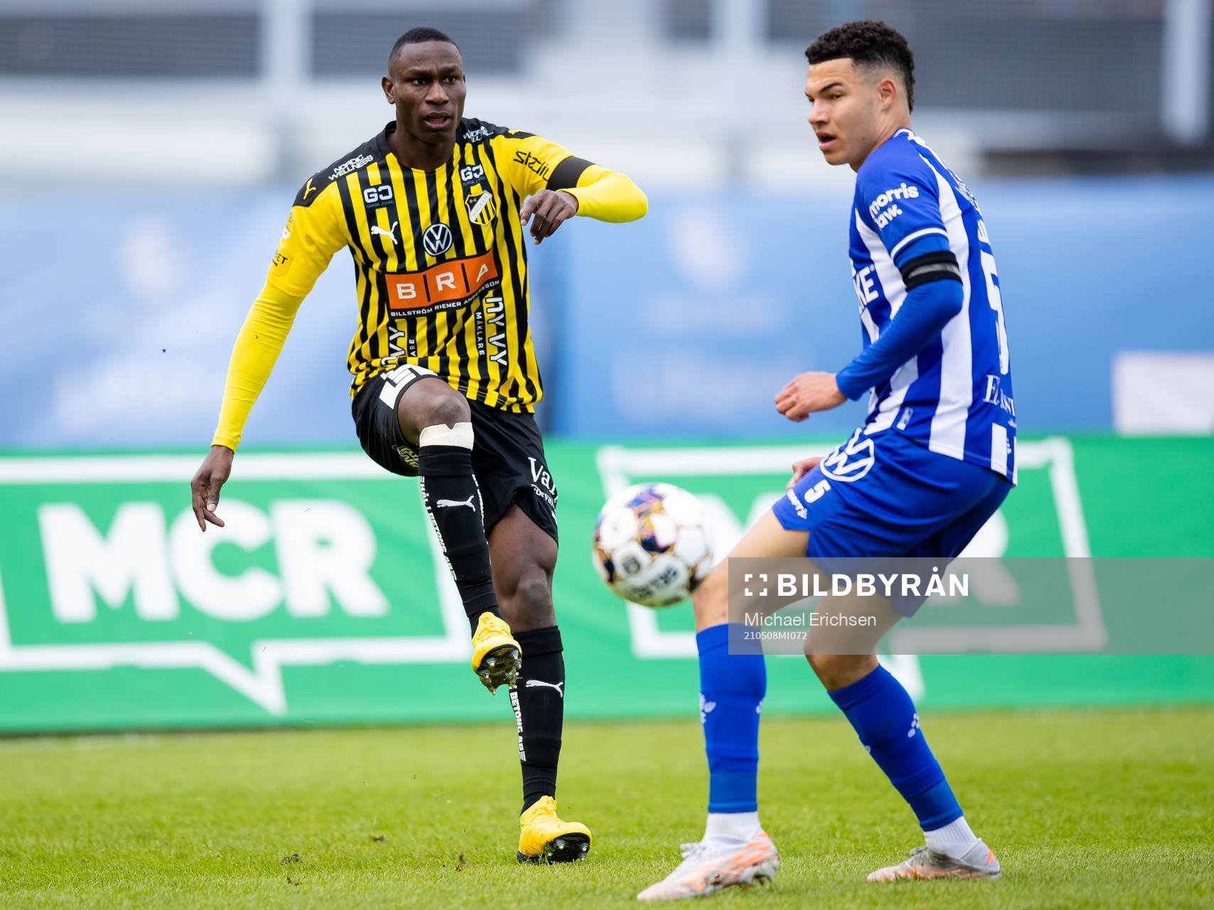 Häckens Godswill Ekpolo  och IFK Göteborgs Alexander