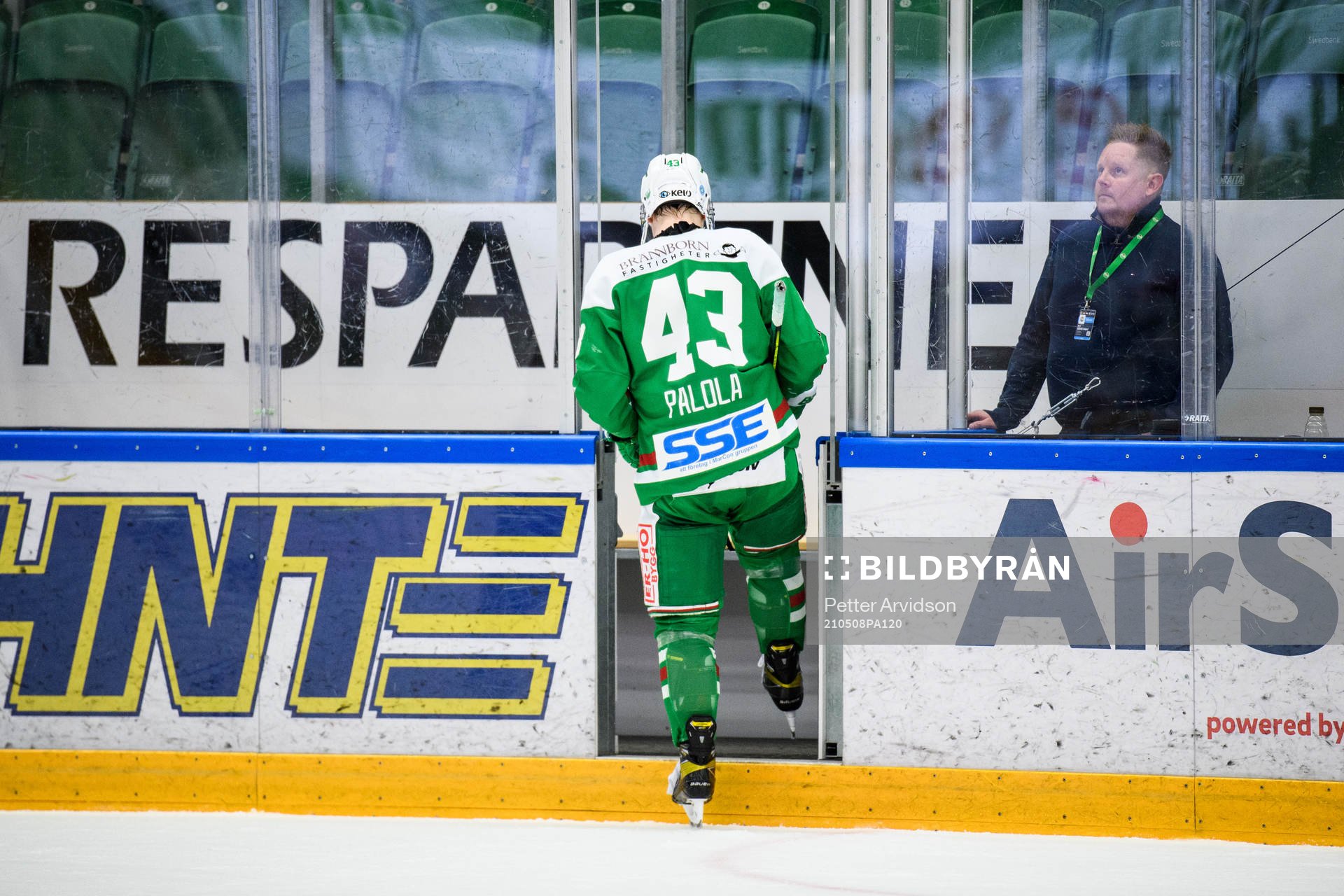 Rögles Olli Palola åker till utvisningsbåset
