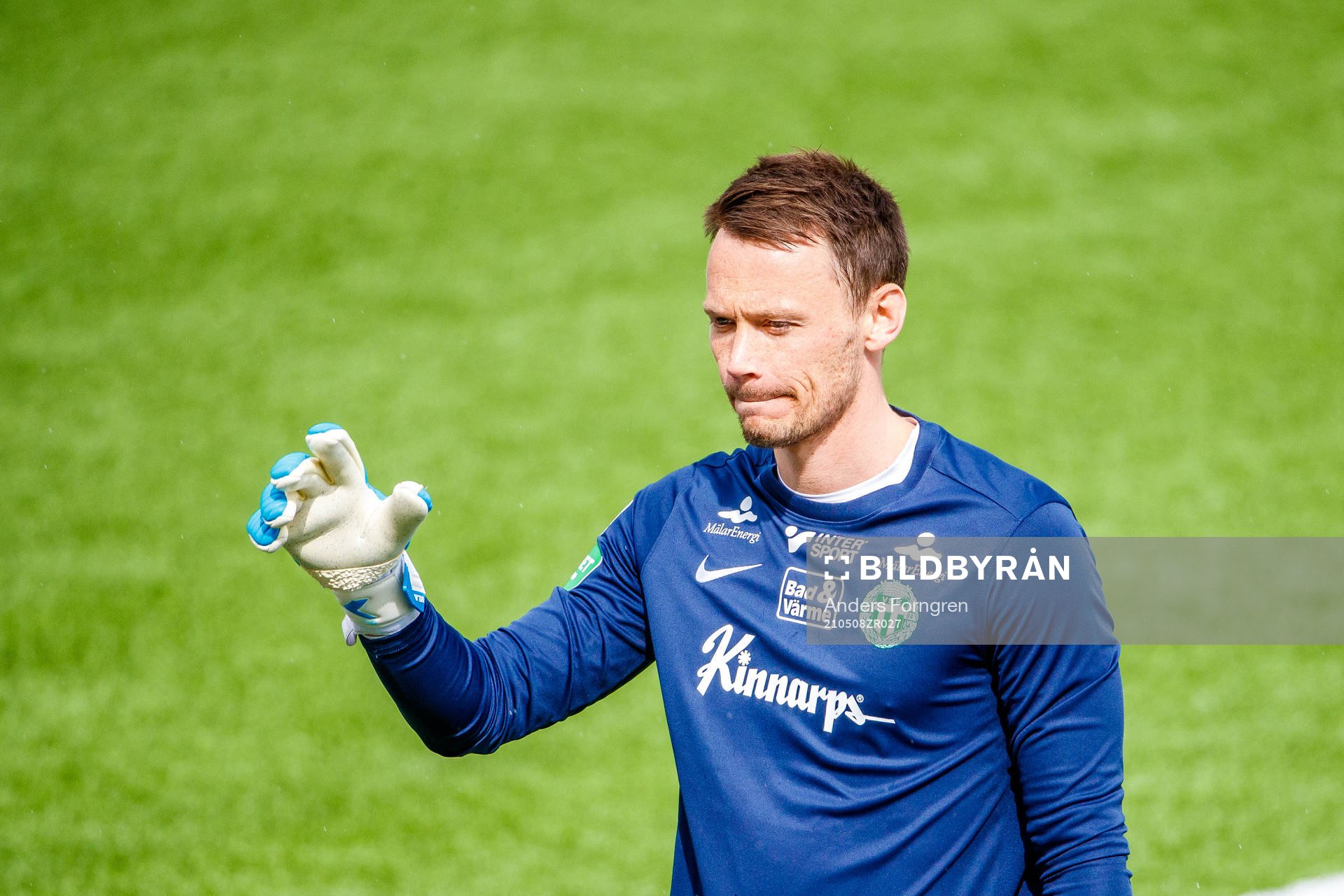 Västerås målvakt Anton Fagerström