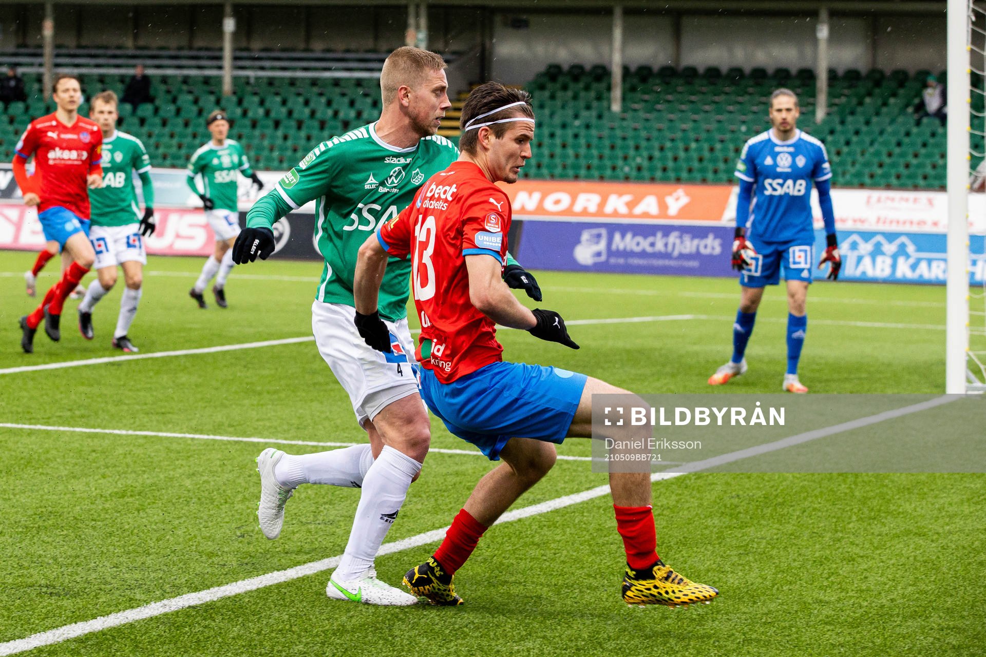 Brages Mattias Liljestrand och Helsingborgs Wilhelm Loeper