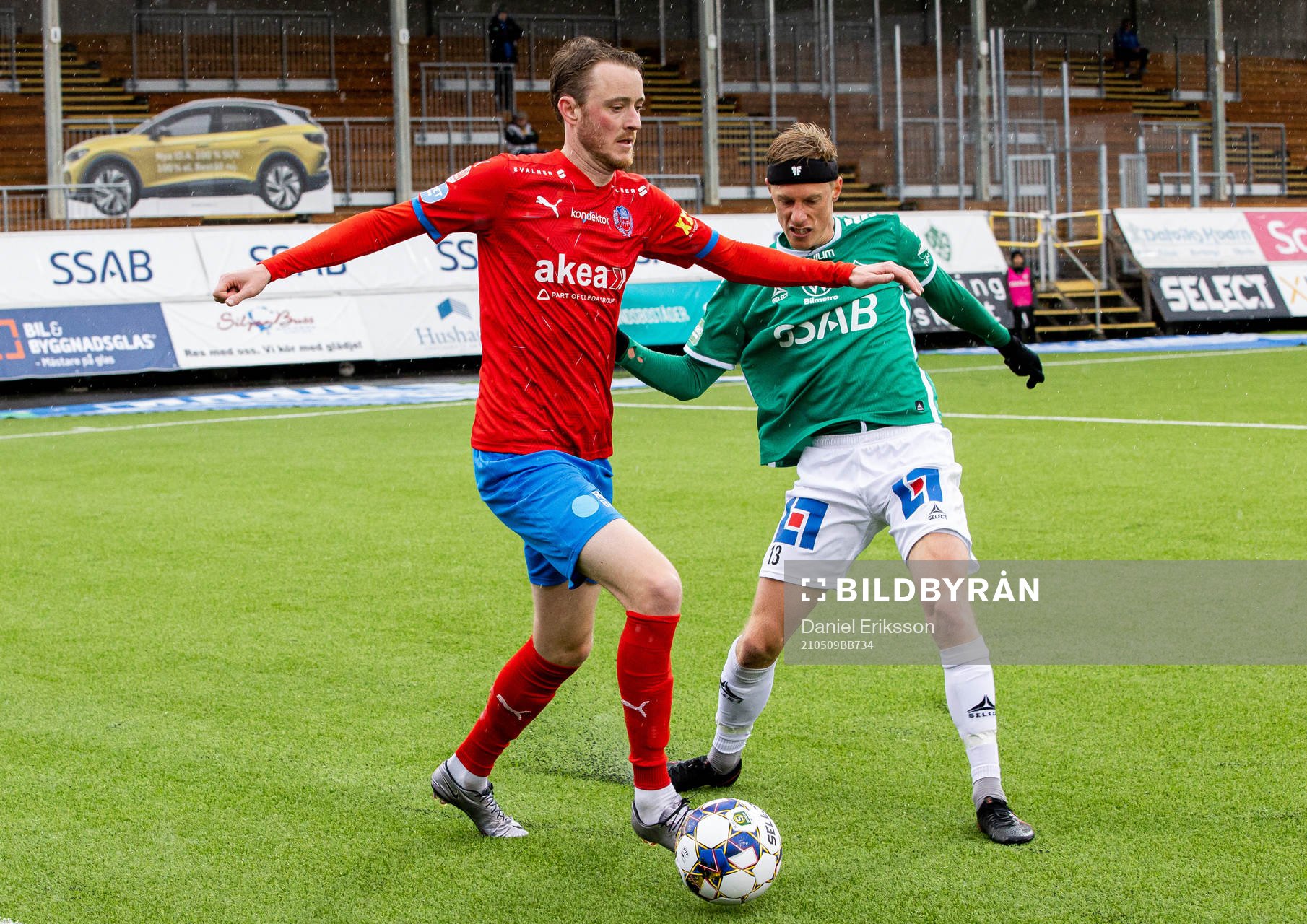 Helsingborgs Rasmus Jönsson och Brages Pontus Hindrikes