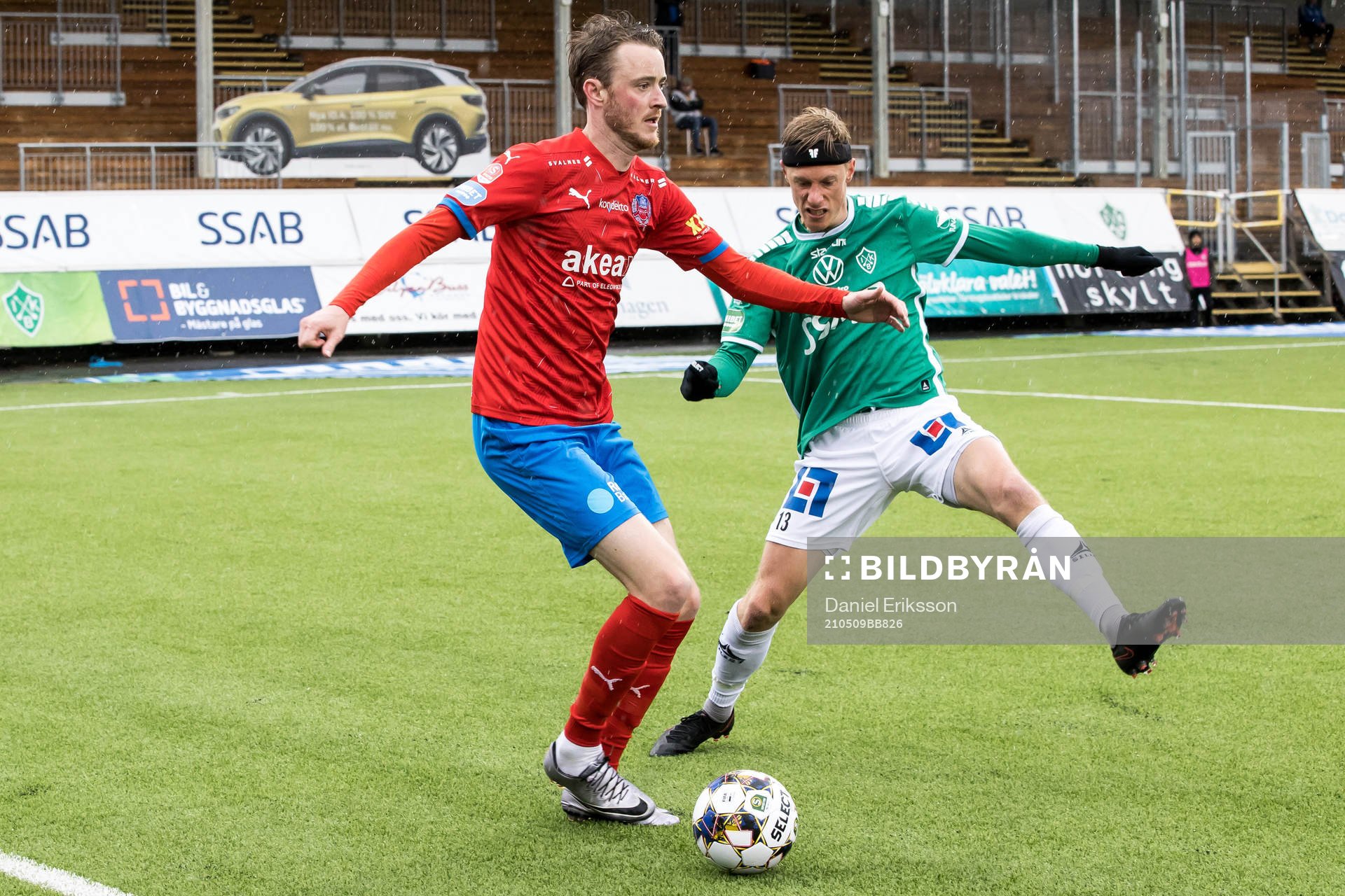 Helsingborgs Rasmus Jönsson och Brages Pontus Hindrikes
