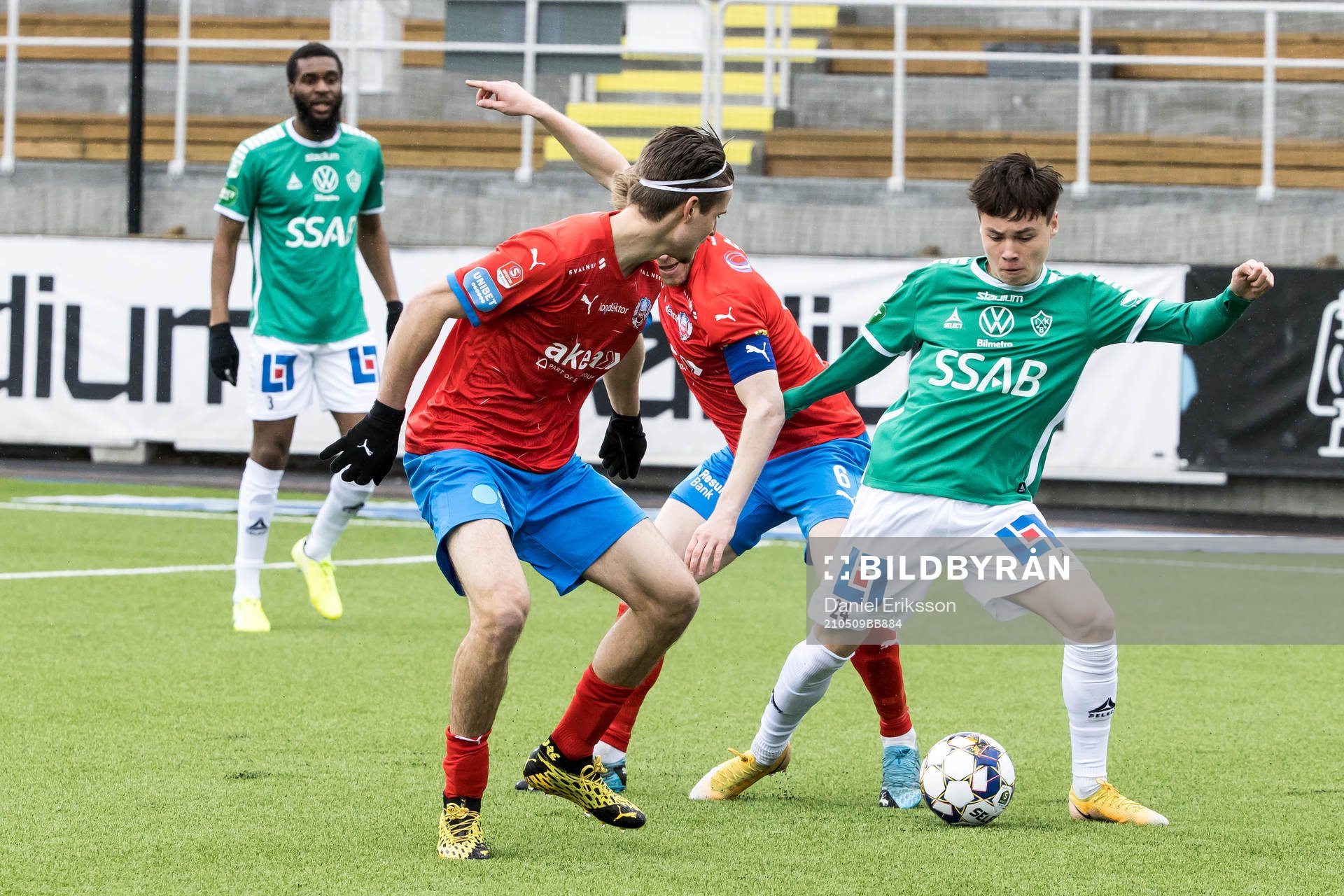 Helsingborgs Wilhelm Loeper och Brages Noa Williams