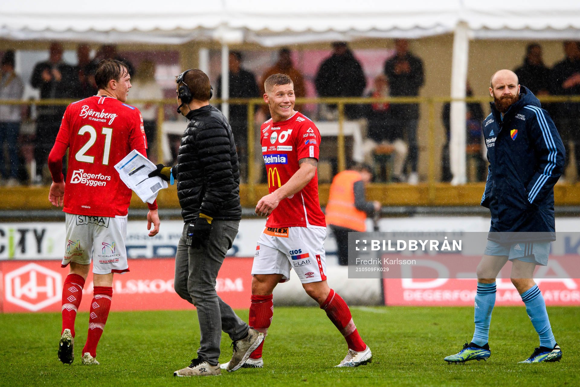 Degerfors Victor Edvardsen jublar