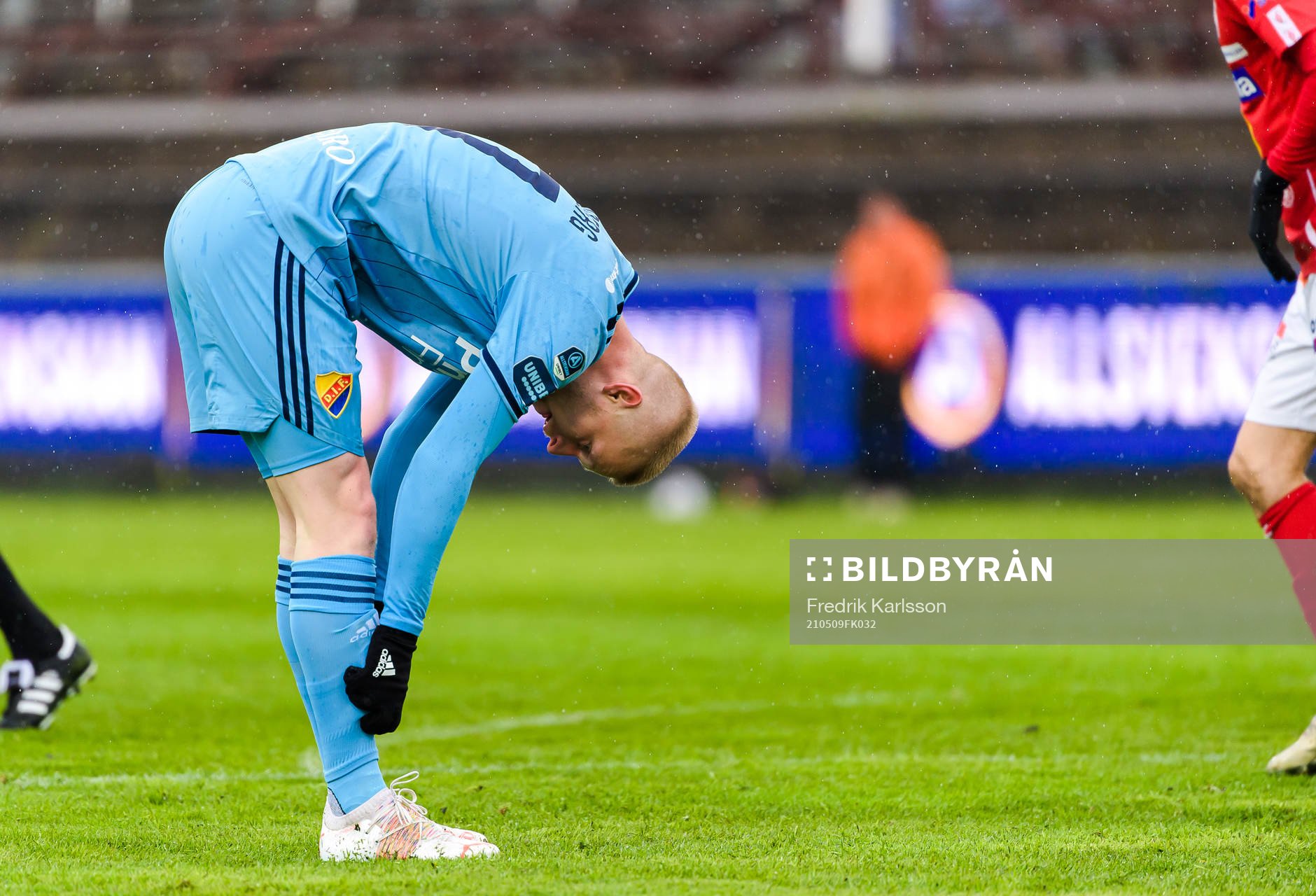 Djurgårdens Kalle Holmberg deppar