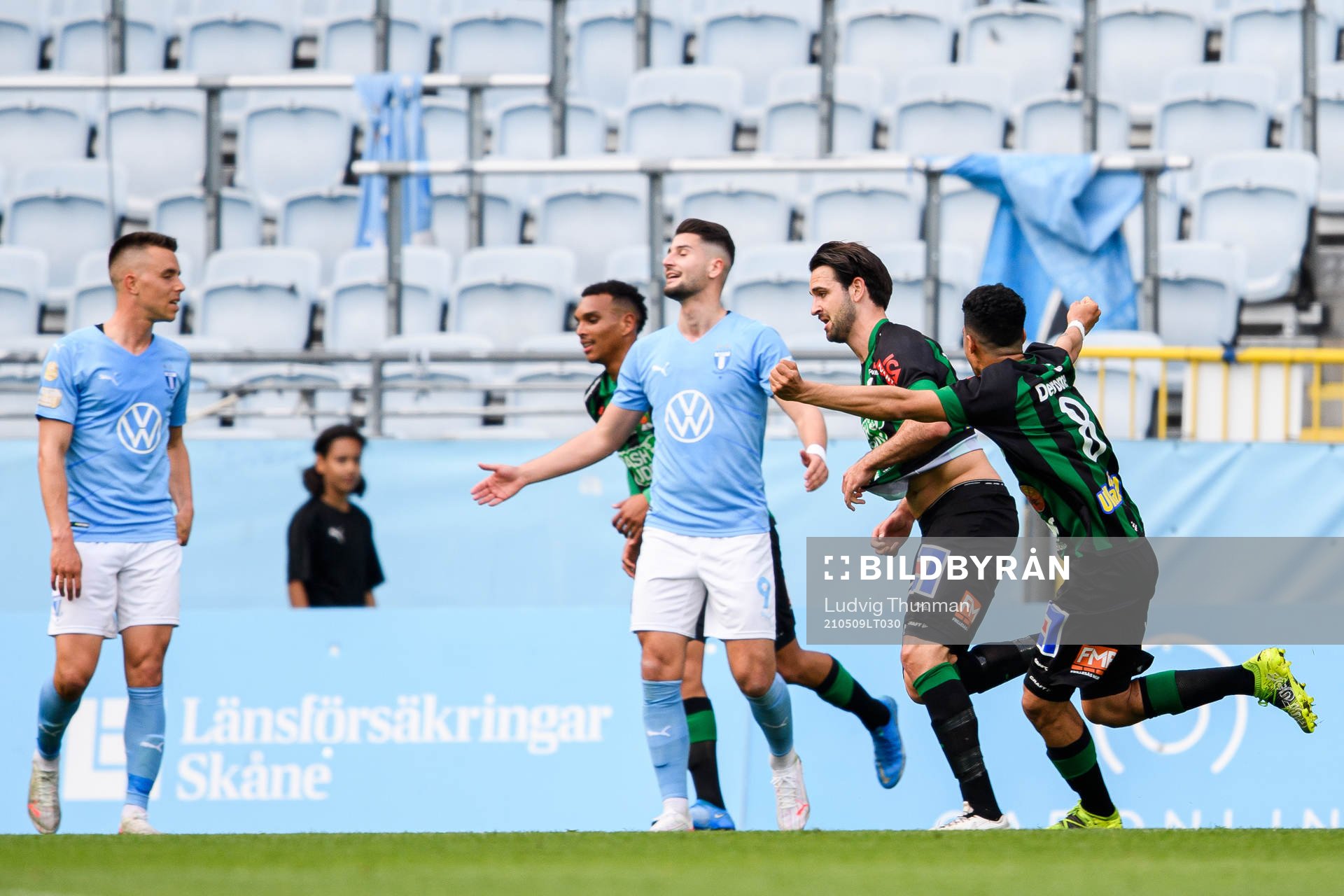 Varbergs Oliver Stanisic jublar