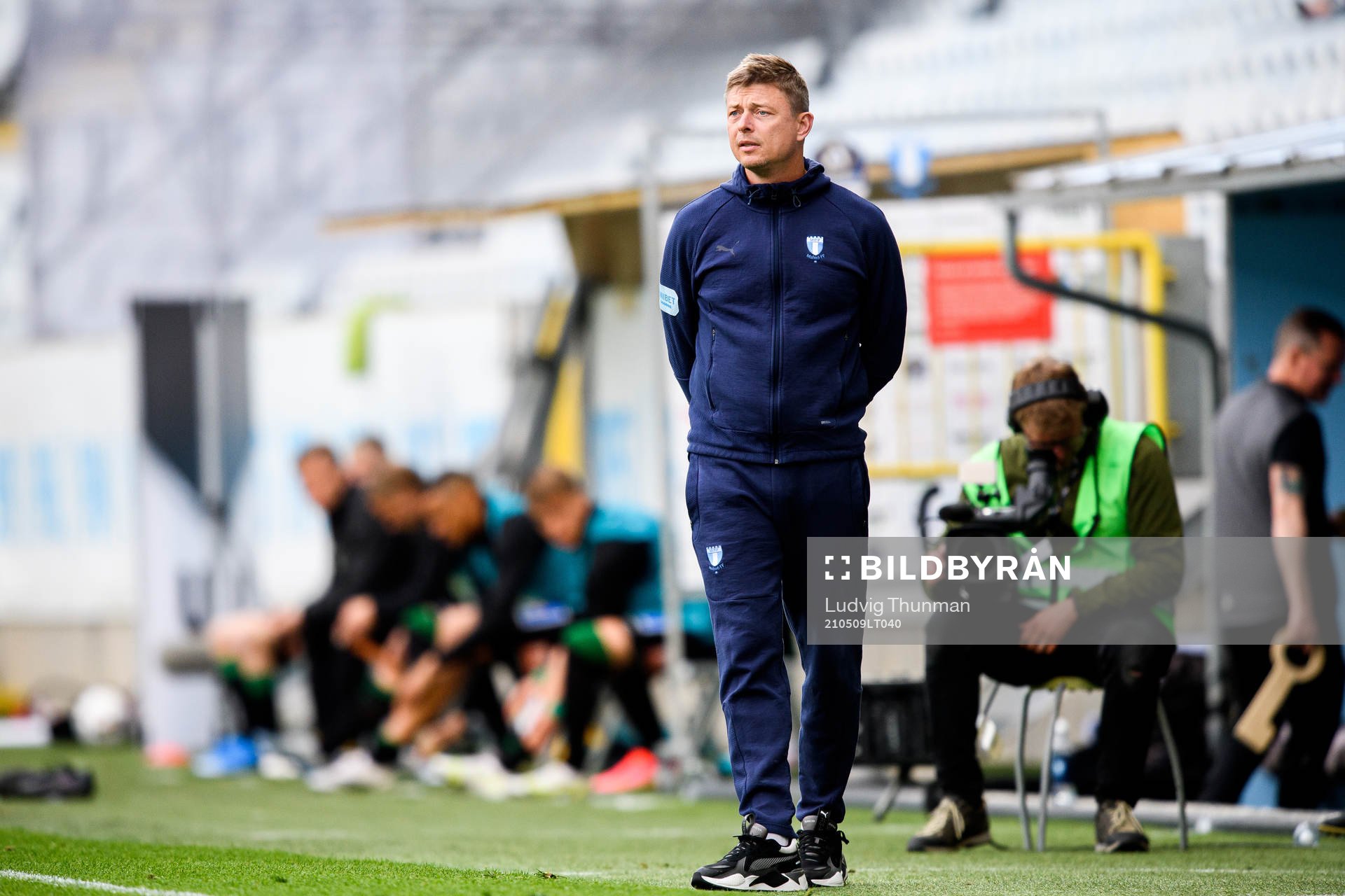 Malmö FFs huvudtränare Jon Dahl Tomasson