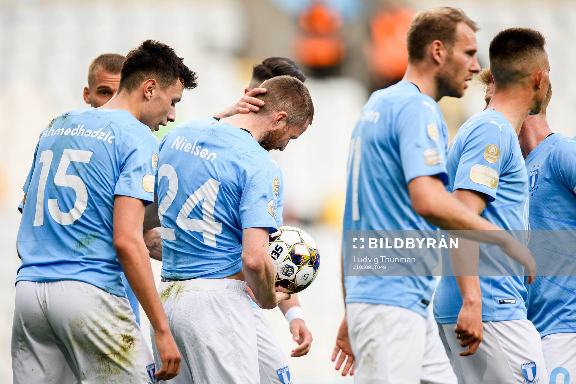 Malmö FFs Lasse Nielsen jublar