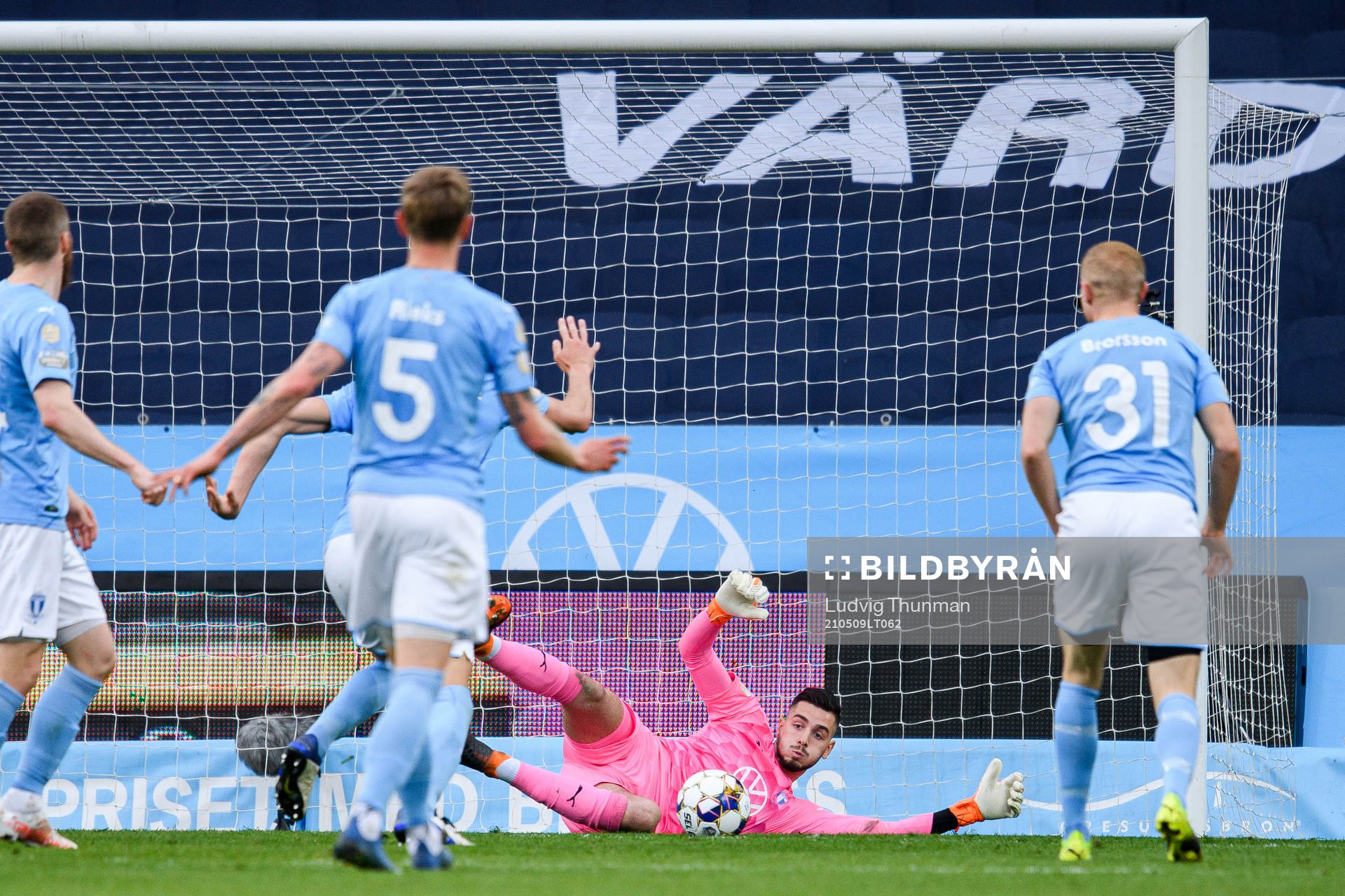 Malmö FFs målvakt Marko Johansson