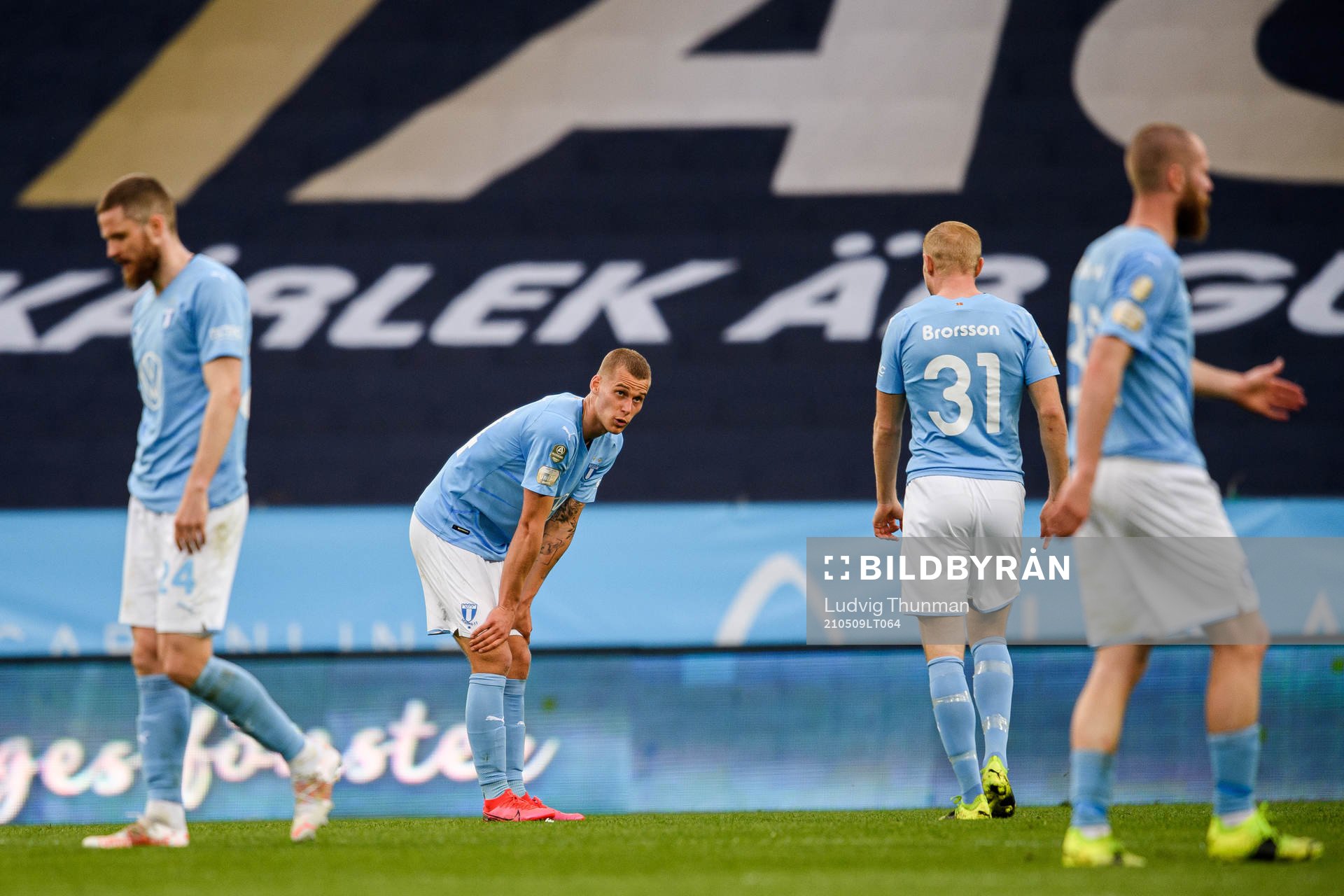 Malmö FFs Felix Beijmo deppar