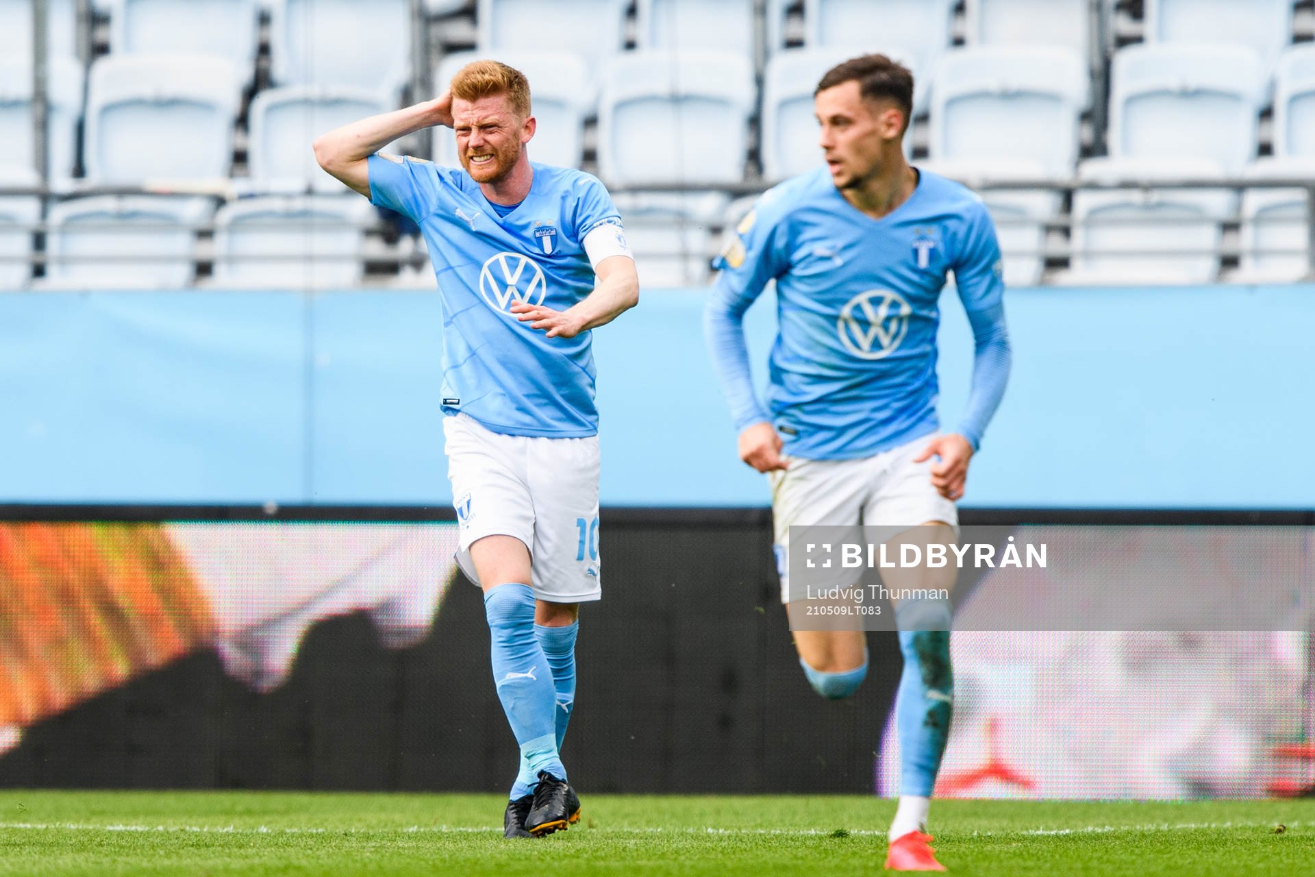 Malmö FFs Anders Christiansen och Veljko Birmancevic