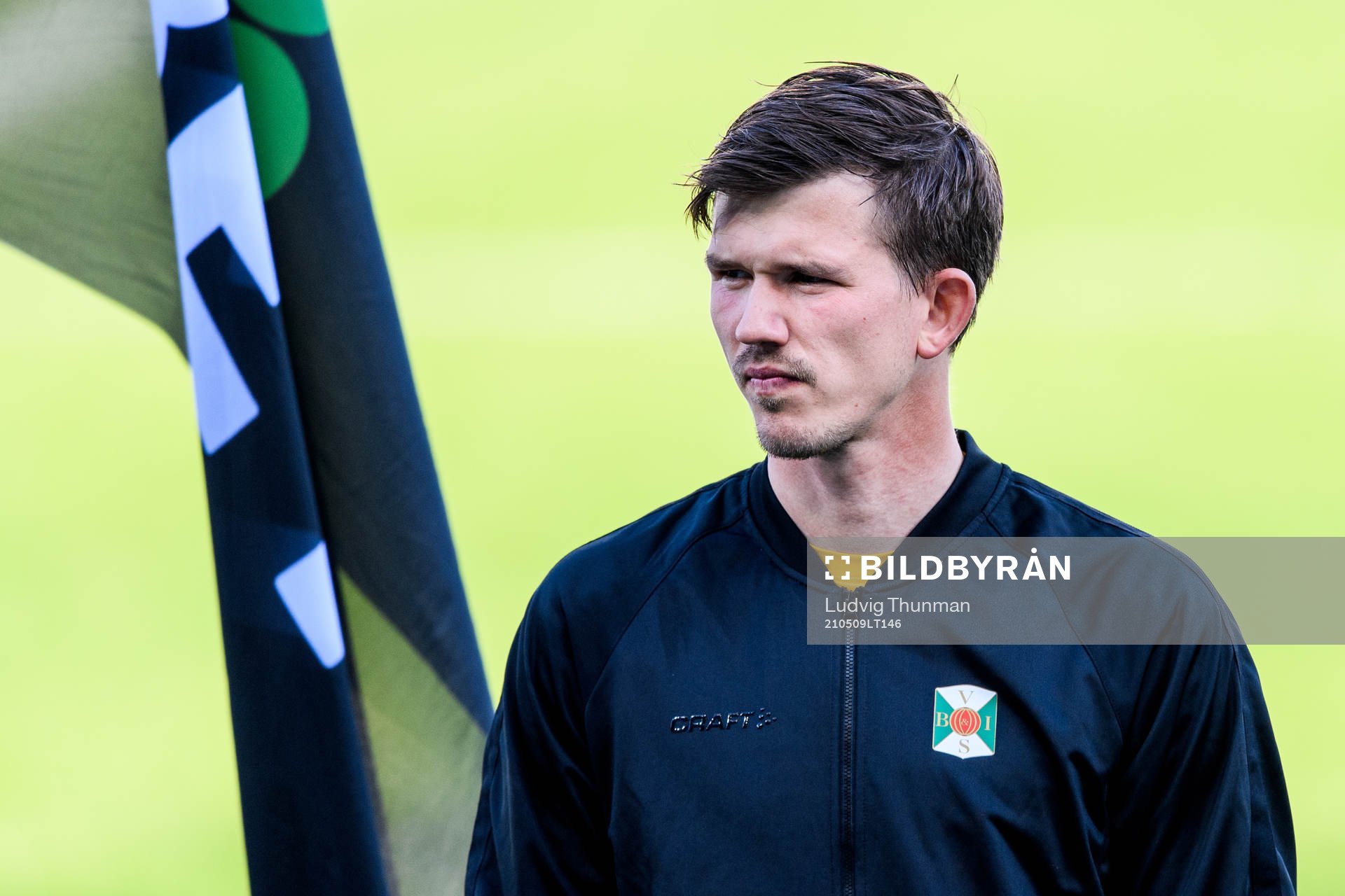 Varbergs målvakt August Strömberg